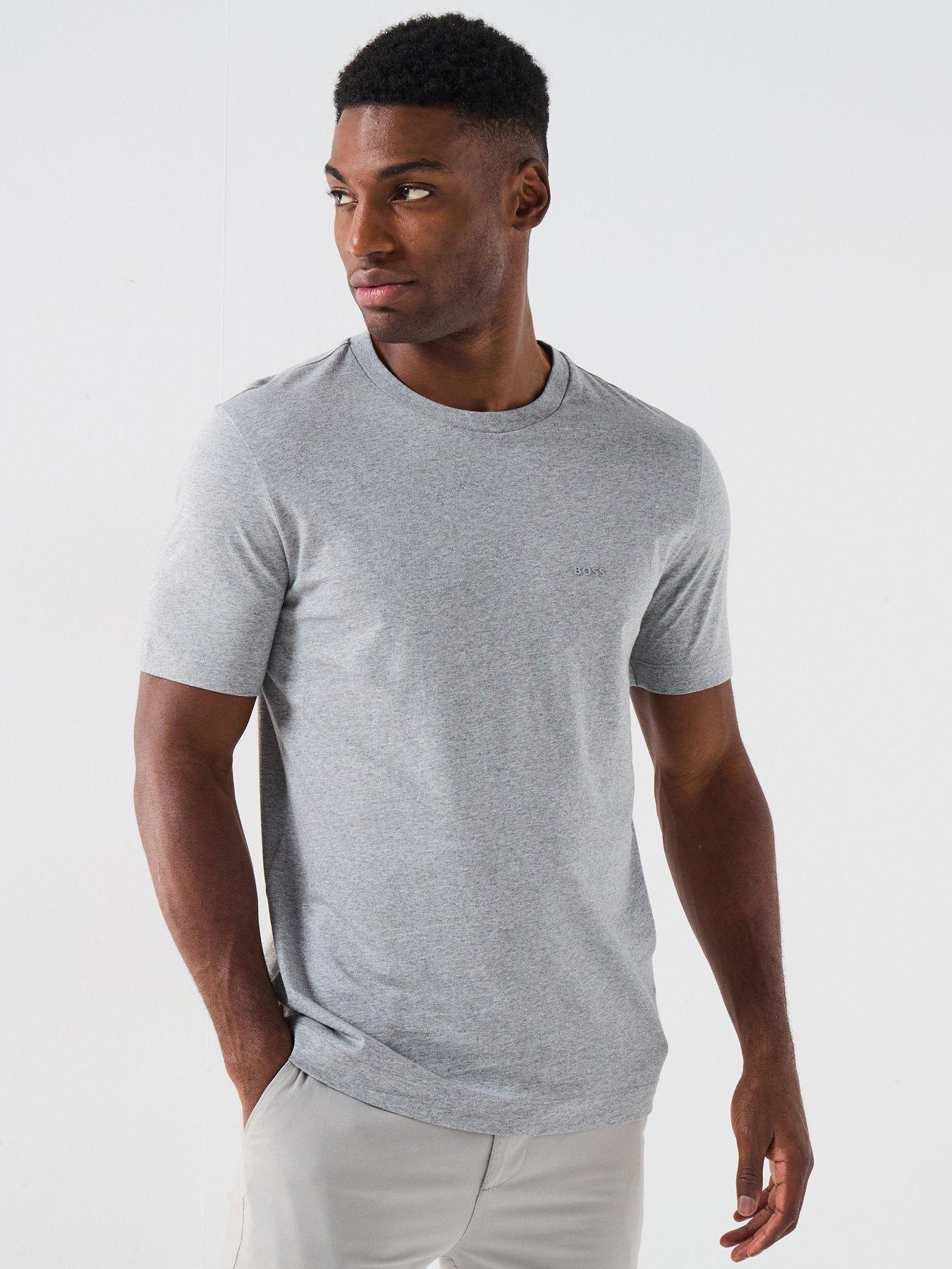 BOSS Thompson 01 Regular Fit T-Shirt - Grey