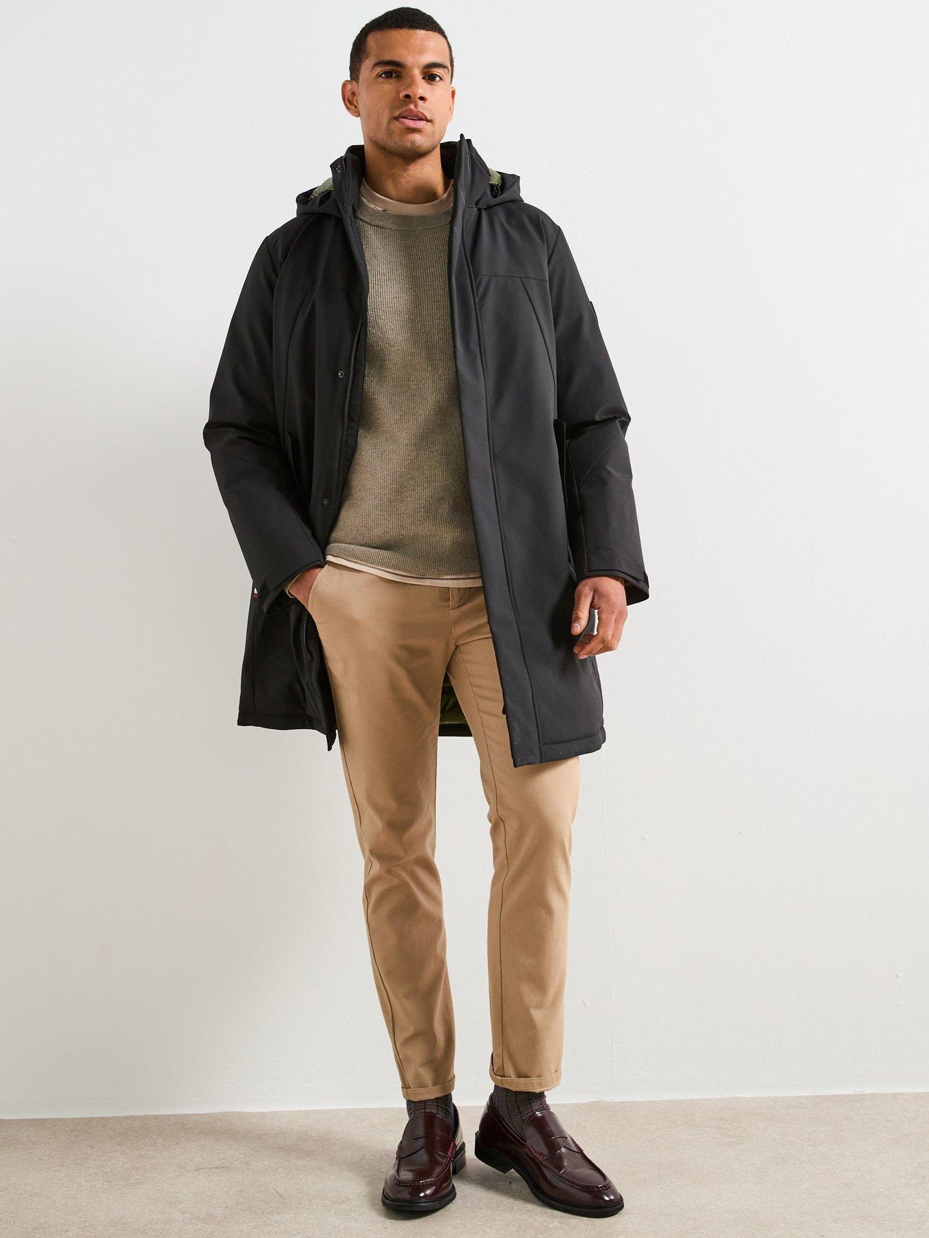 Image 1 of 6 of Tommy Hilfiger Tech Hooded Padded Parka - Black