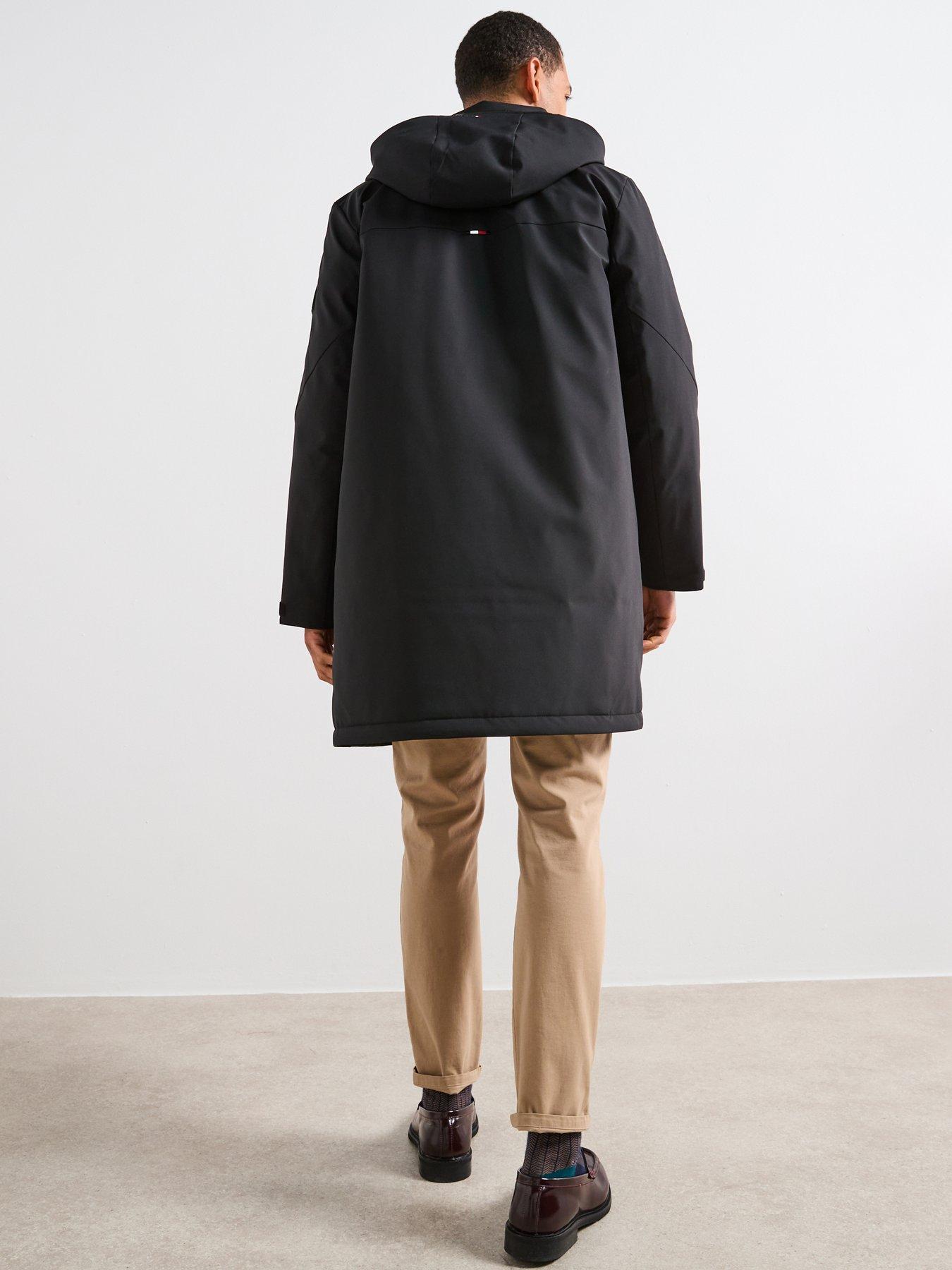 Image 2 of 6 of Tommy Hilfiger Tech Hooded Padded Parka - Black