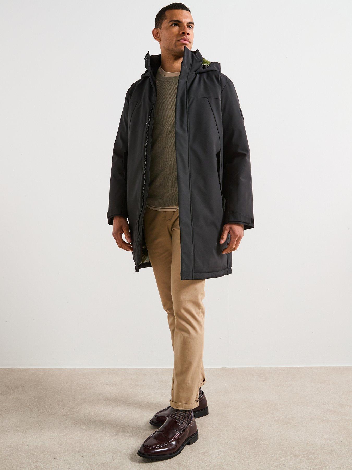 Image 3 of 6 of Tommy Hilfiger Tech Hooded Padded Parka - Black