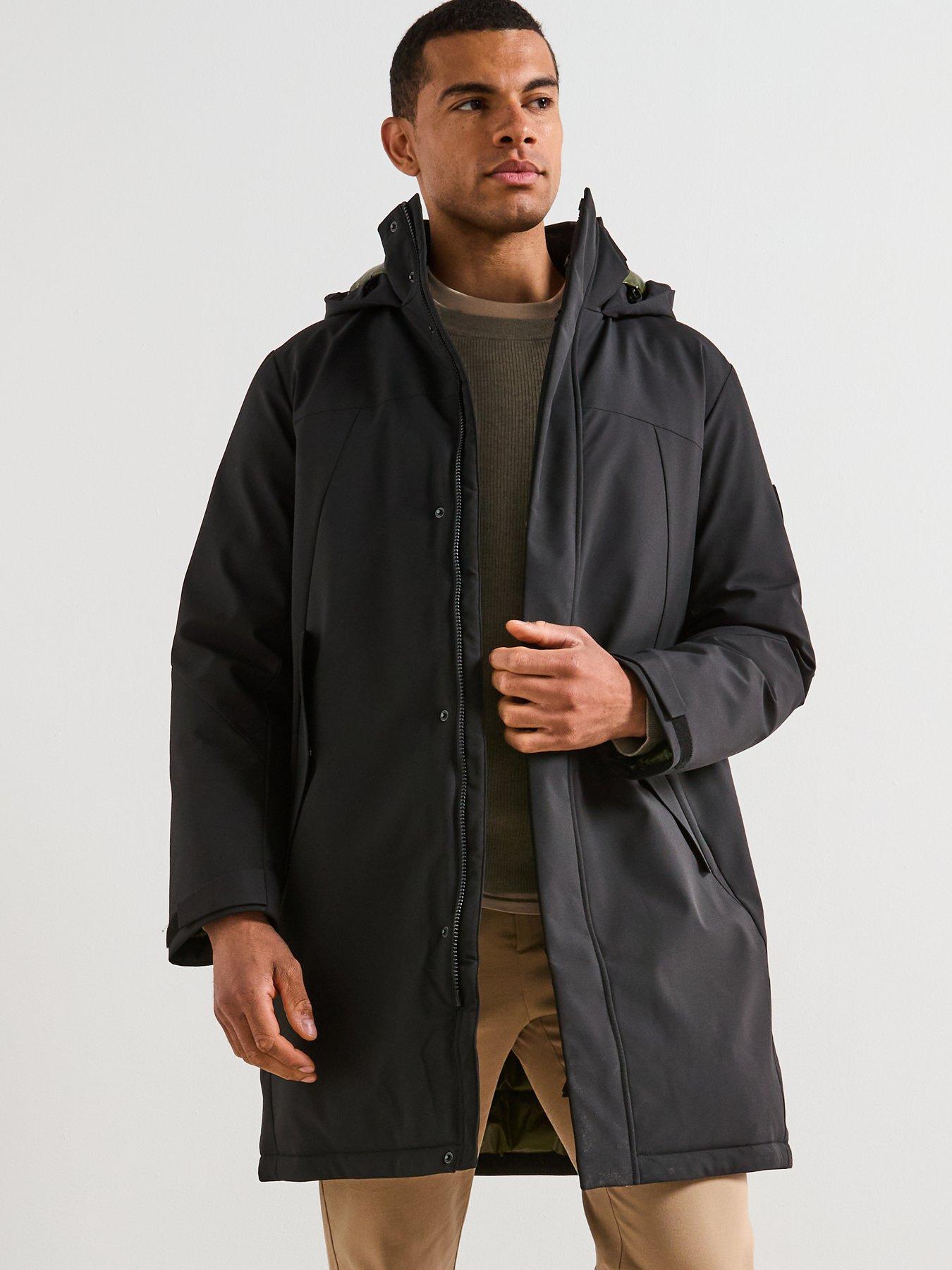 Image 4 of 6 of Tommy Hilfiger Tech Hooded Padded Parka - Black