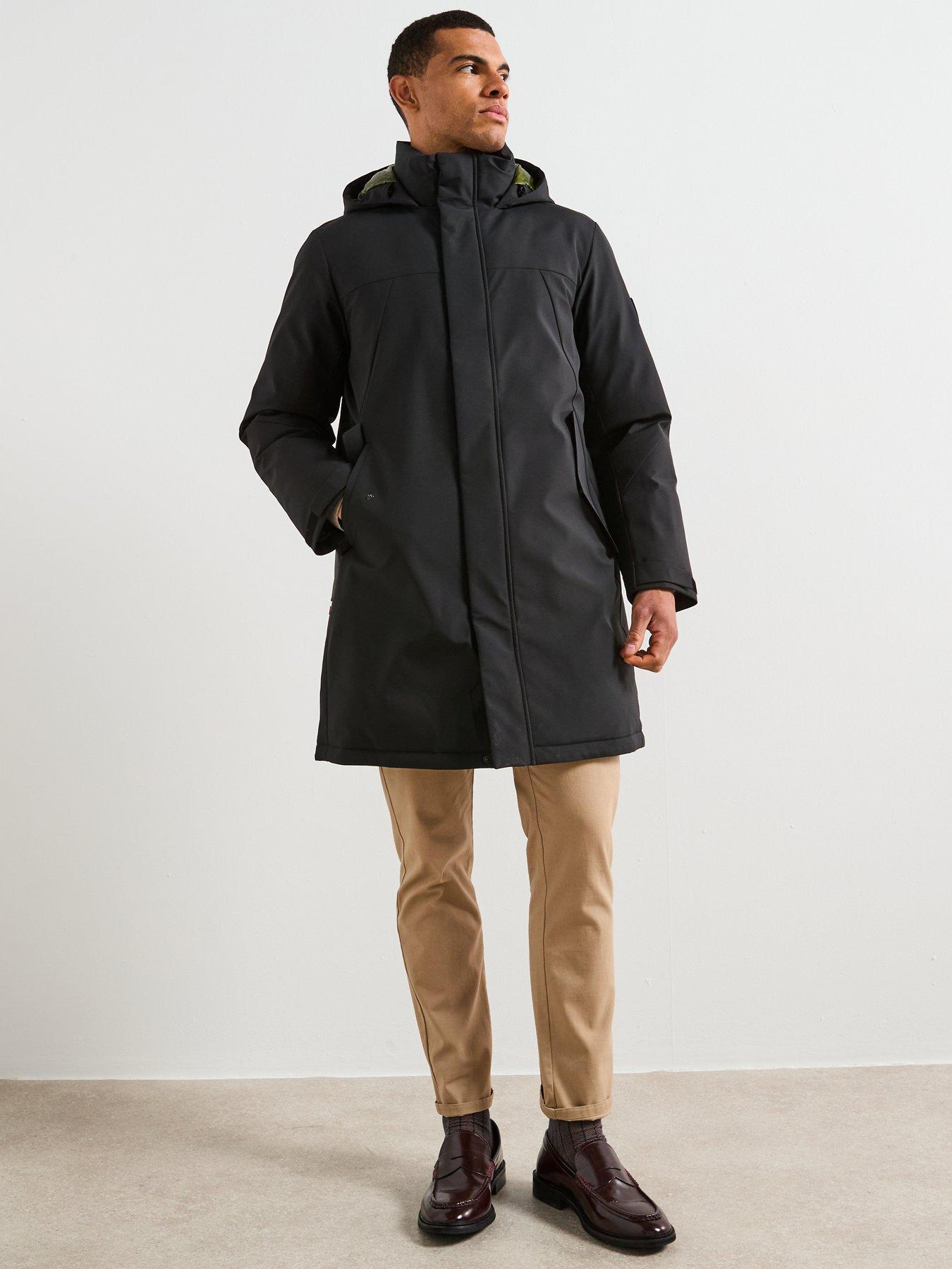 Image 5 of 6 of Tommy Hilfiger Tech Hooded Padded Parka - Black