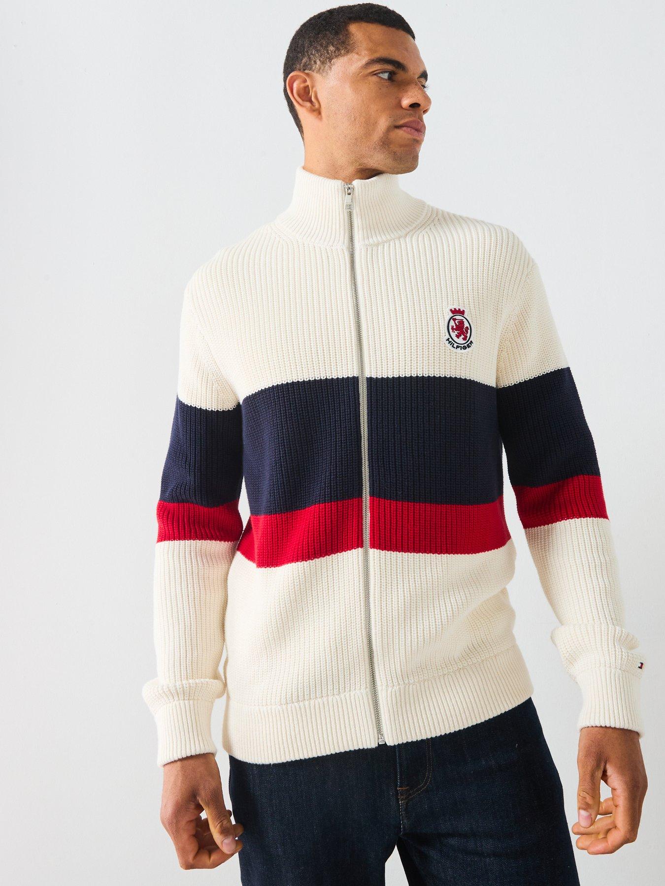 tommy-hilfiger-chest-stripe-full-zip-knitted-jumper-off-white