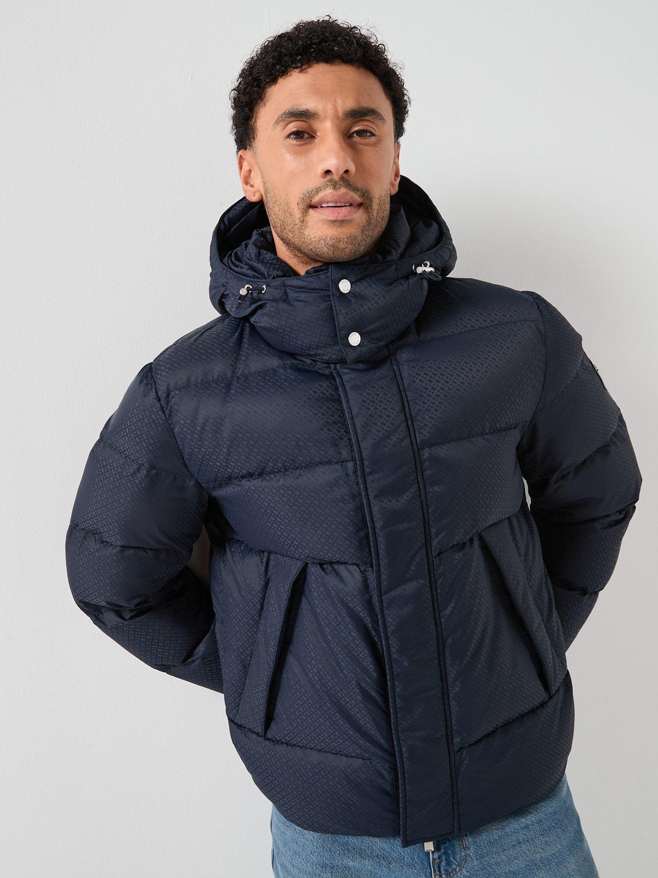 BOSS Boss H-corbinian5 Quilted Jacket - Navy