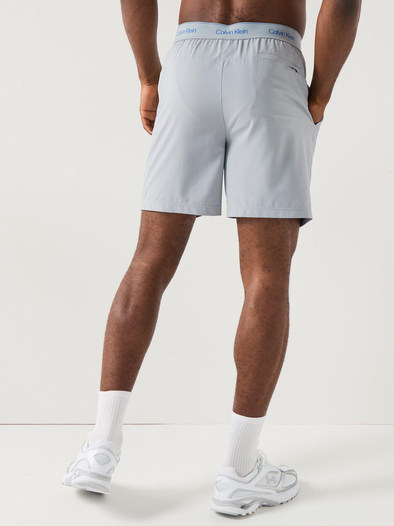 calvin-klein-sport-ck-icon-performance-woven-shorts-greystillFront