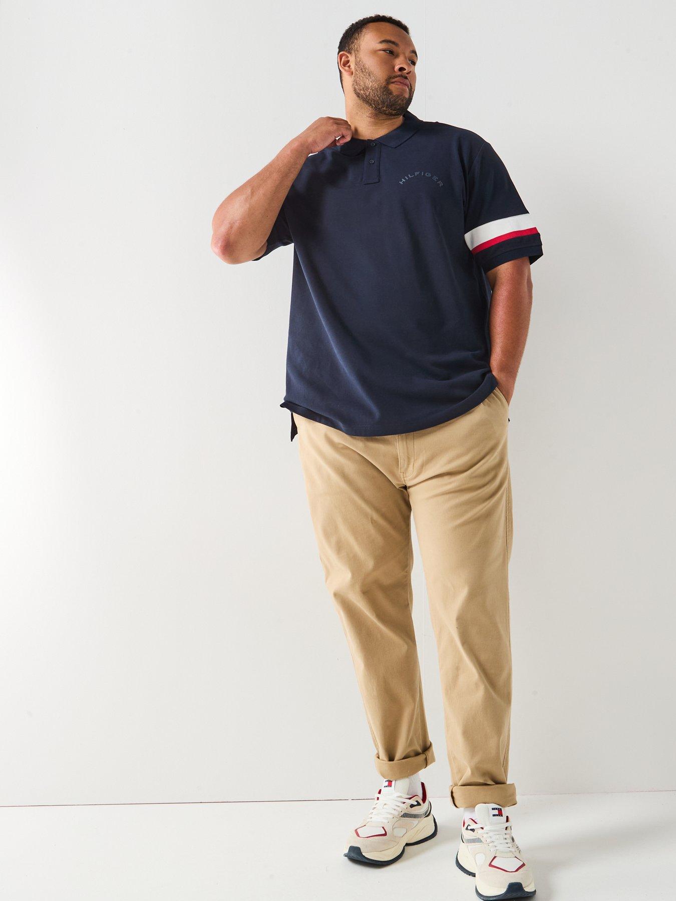 tommy-hilfiger-big-amp-tall-taped-short-sleeve-polo-shirt-navyback