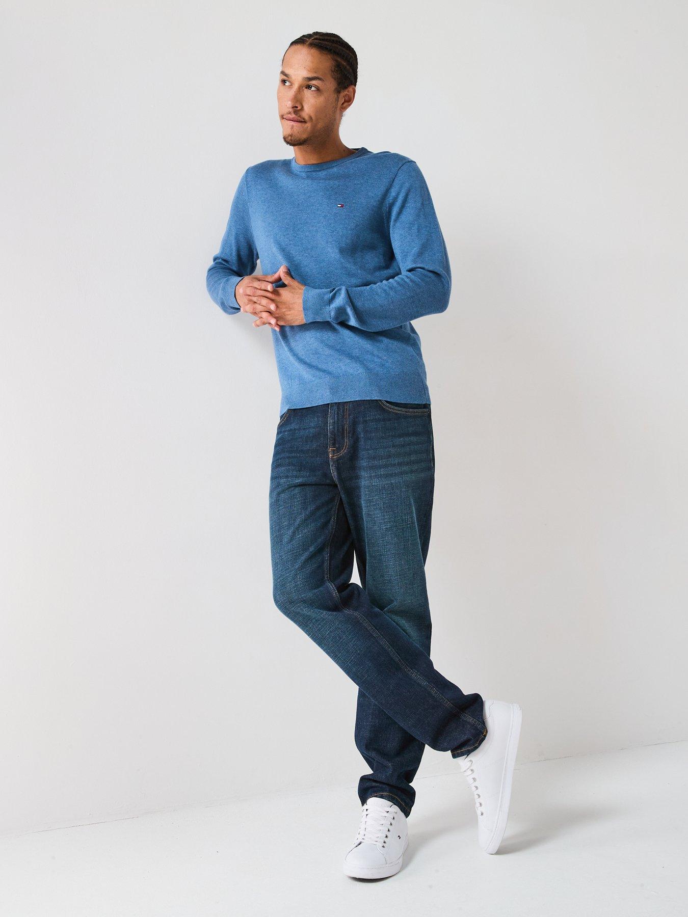 tommy-hilfiger-essential-cotton-crew-neck-knitted-jumper-blueback