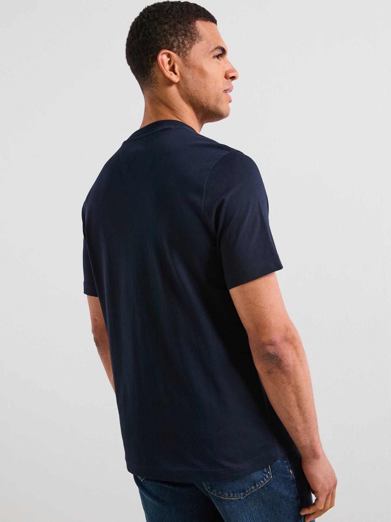 tommy-hilfiger-crest-short-sleeve-t-shirt-navystillFront