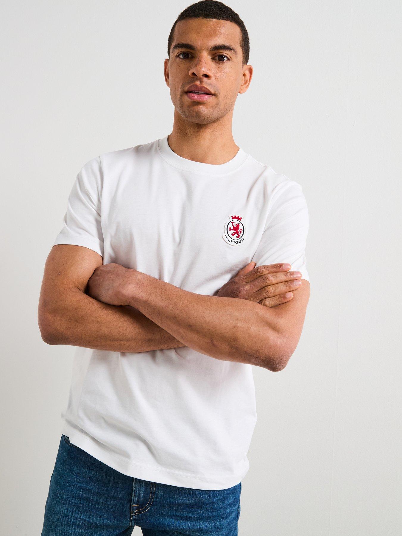 Tommy Hilfiger Crest Short Sleeve T-Shirt - White