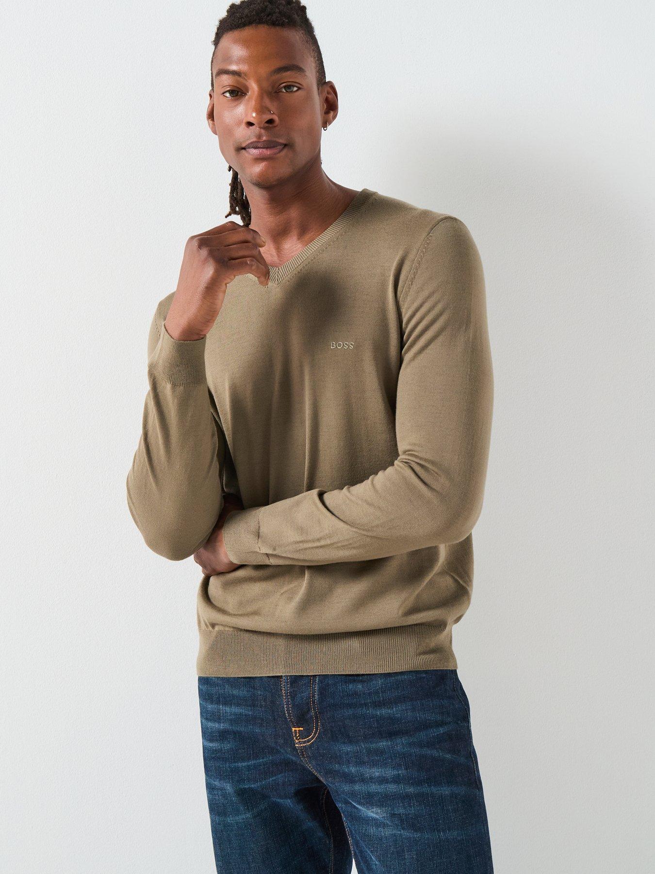 boss-baram-l-regular-fit-v-neck-wool-knitted-jumper-brown