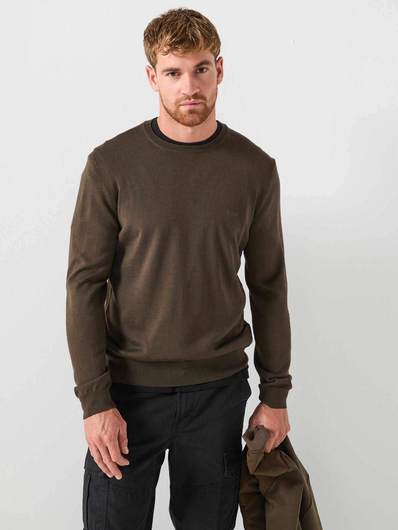 boss-botto-l-crew-wool-knitted-jumper-khaki