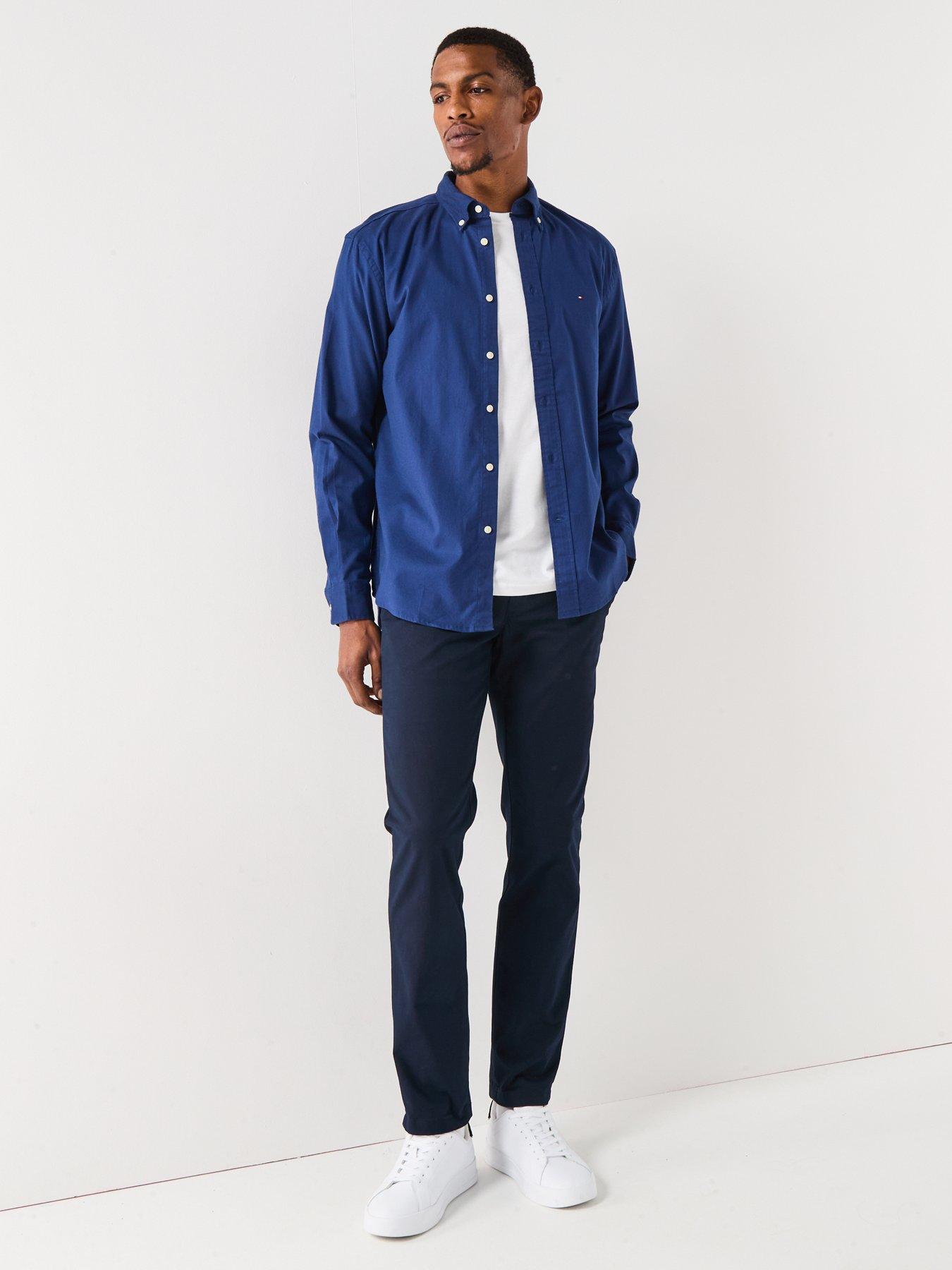 tommy-hilfiger-long-sleeve-regular-fit-shirt-navyback