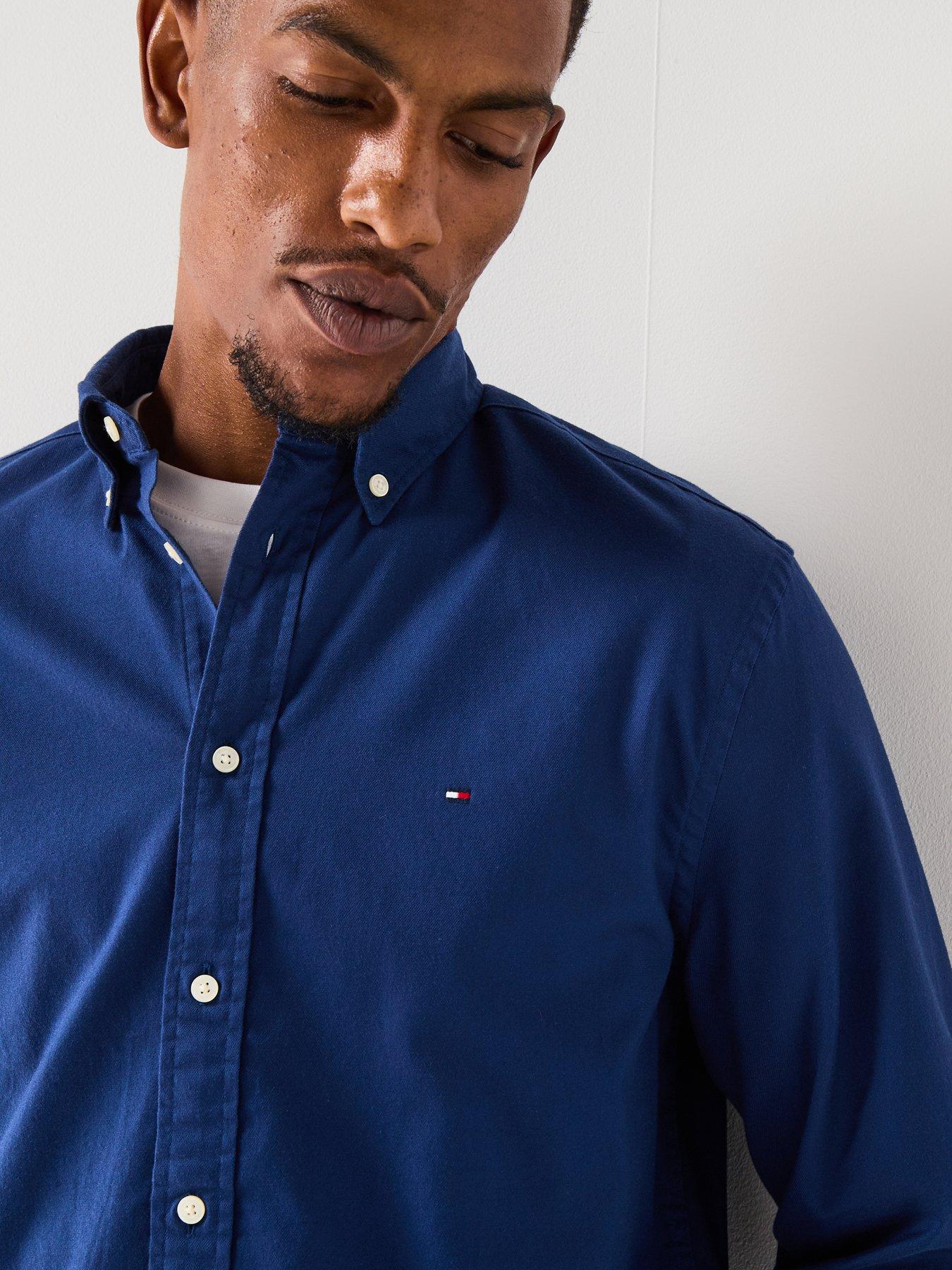 tommy-hilfiger-long-sleeve-regular-fit-shirt-navydetail