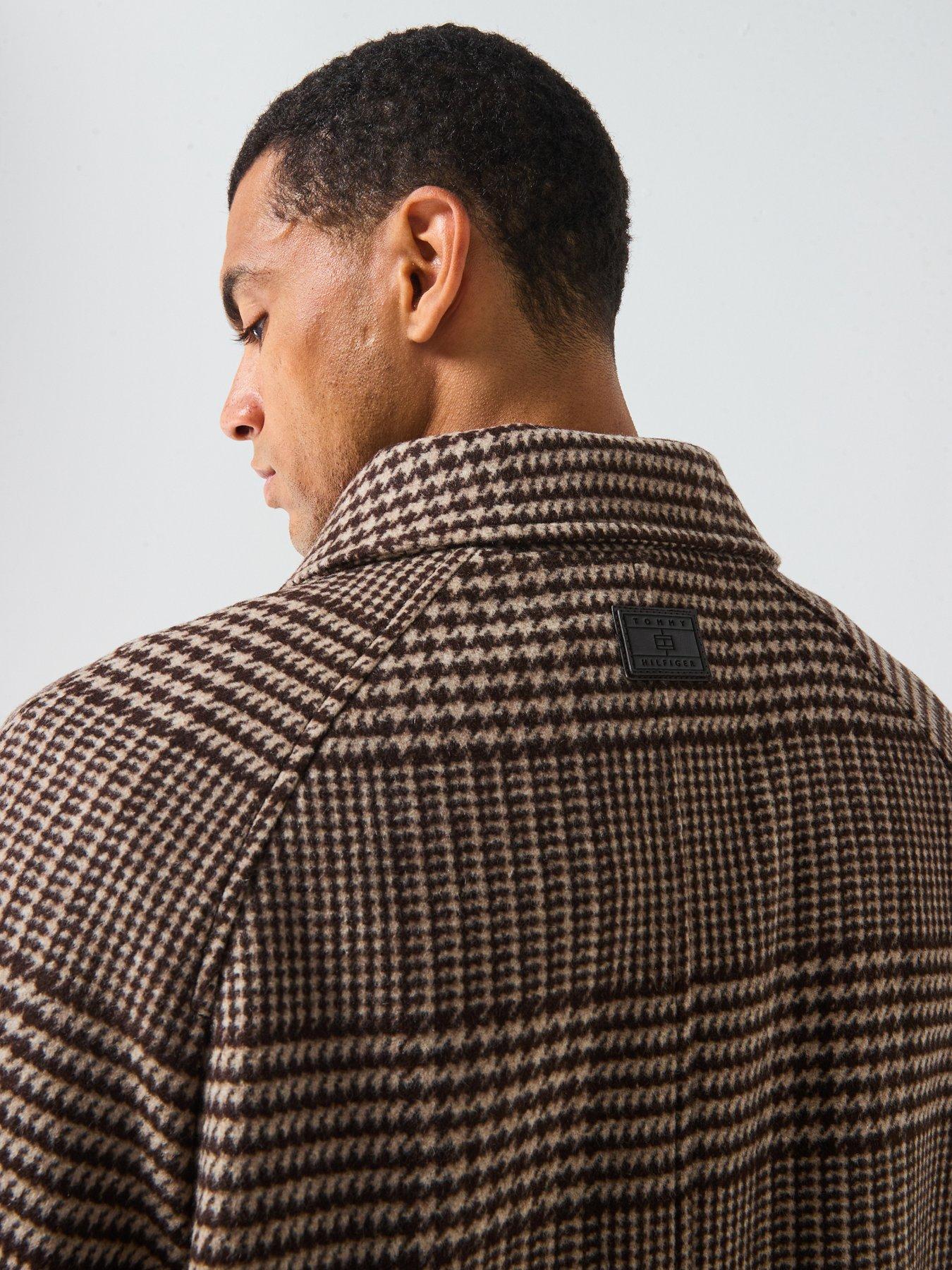 tommy-hilfiger-wool-check-overcoat-brownoutfit