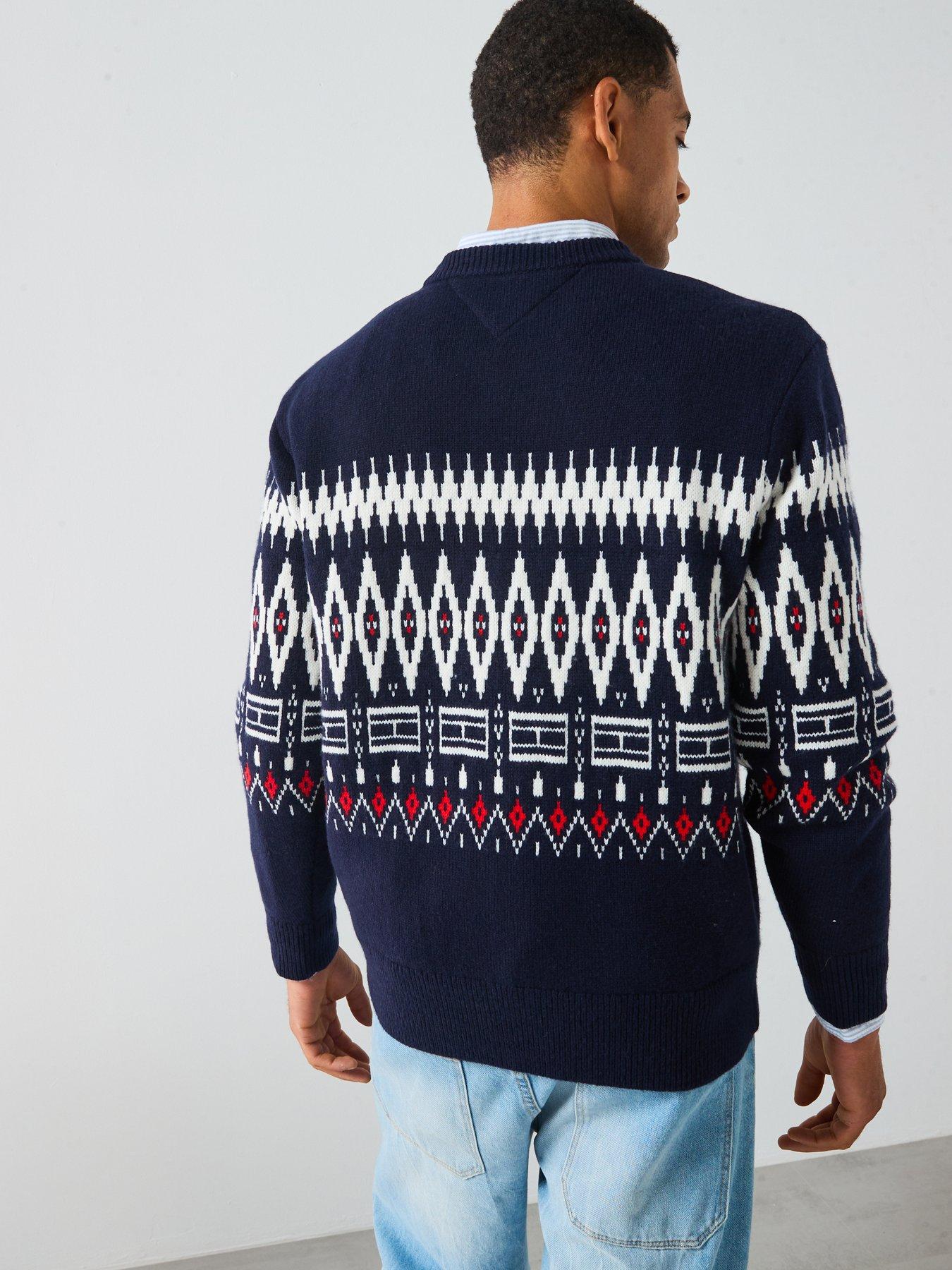 tommy-hilfiger-placed-fairisle-wool-blend-crew-knitted-jumper-navystillFront