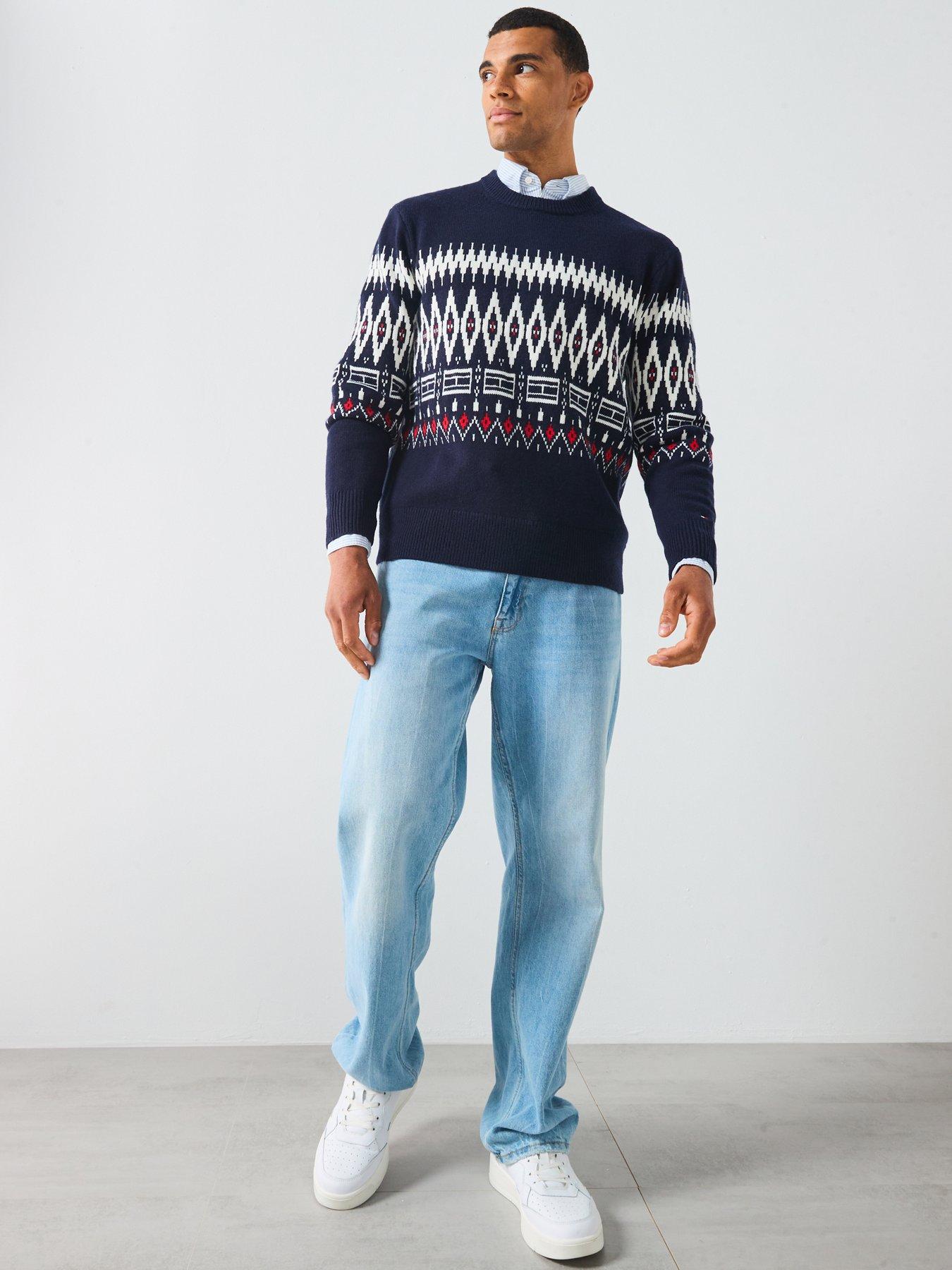 tommy-hilfiger-placed-fairisle-wool-blend-crew-knitted-jumper-navyback