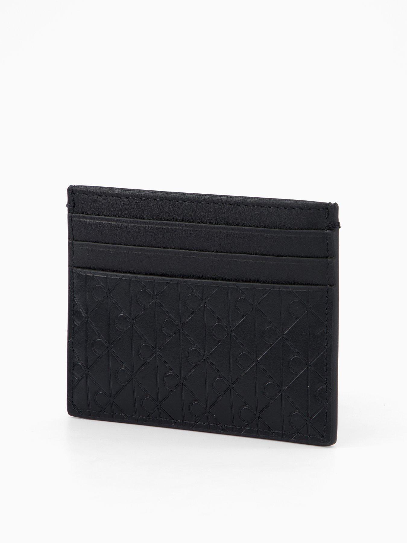 calvin-klein-emblem-emboss-card-case-wallets-blackback