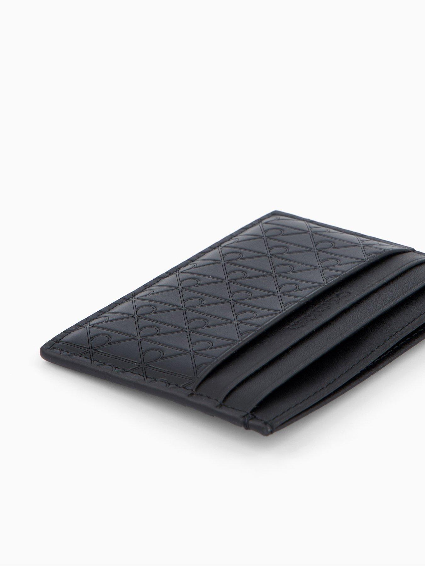 calvin-klein-emblem-emboss-card-case-wallets-blackdetail
