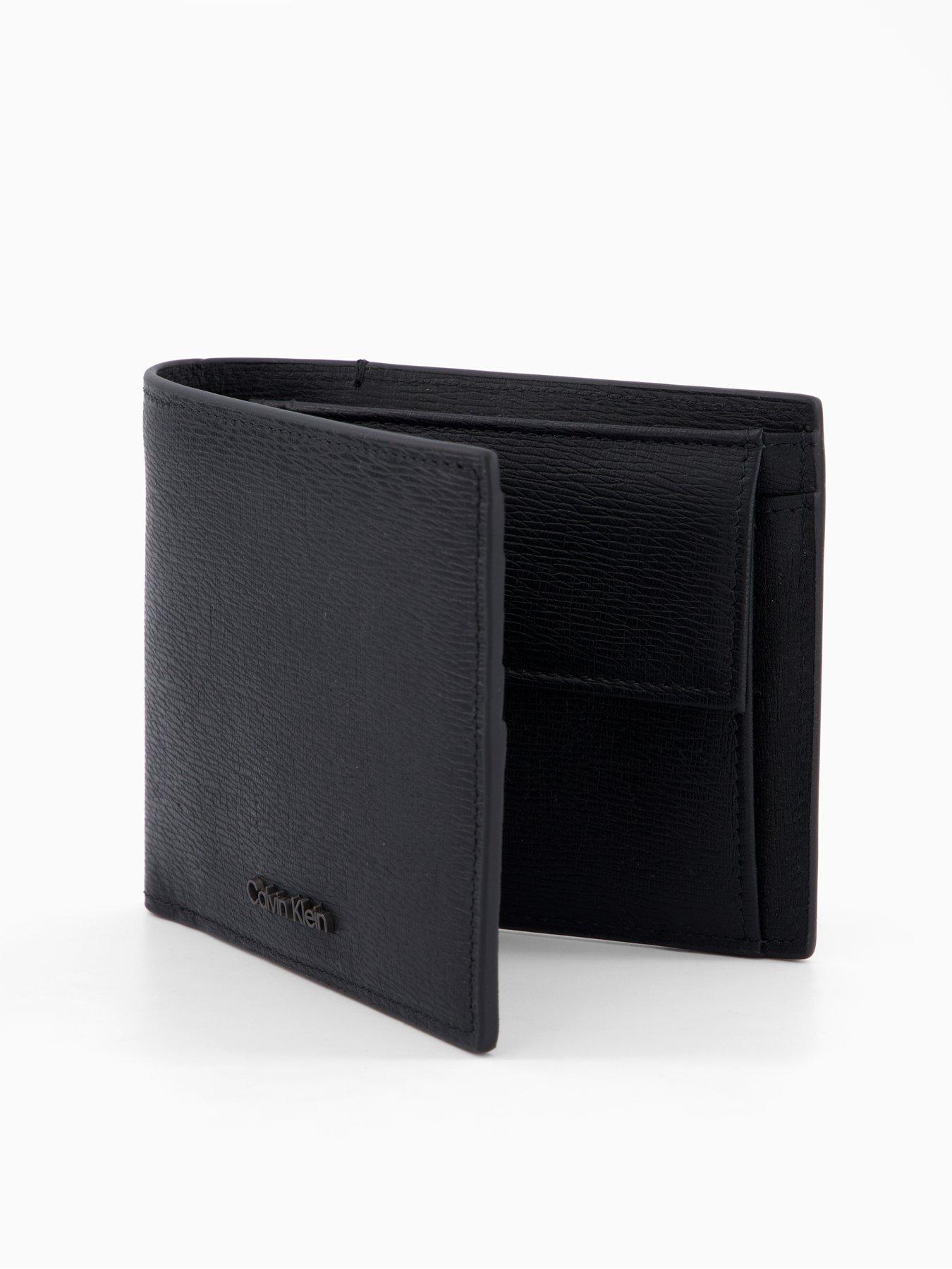 Image 2 of 4 of Calvin Klein Saffiano Billfold Wallet - Black