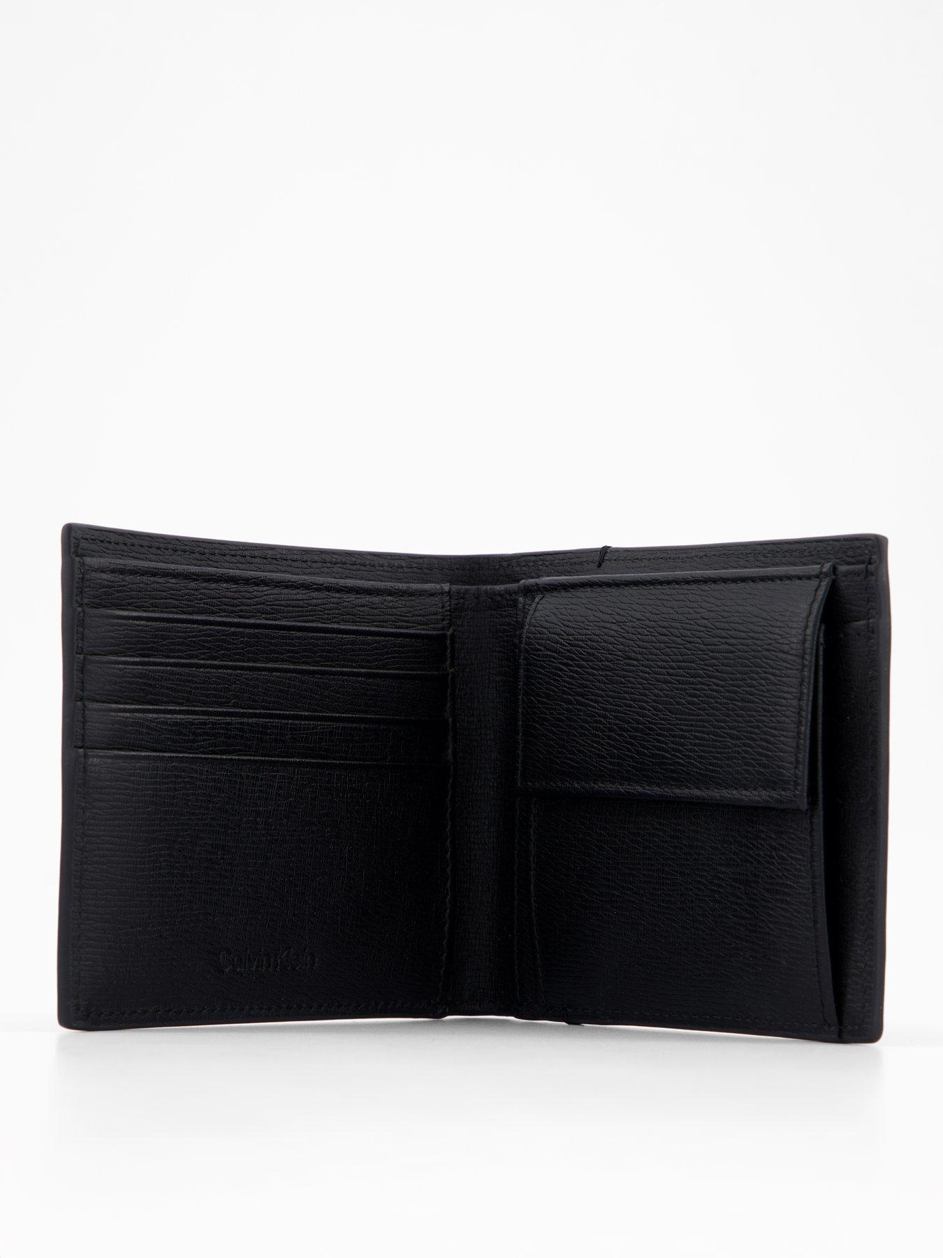 Image 4 of 4 of Calvin Klein Saffiano Billfold Wallet - Black