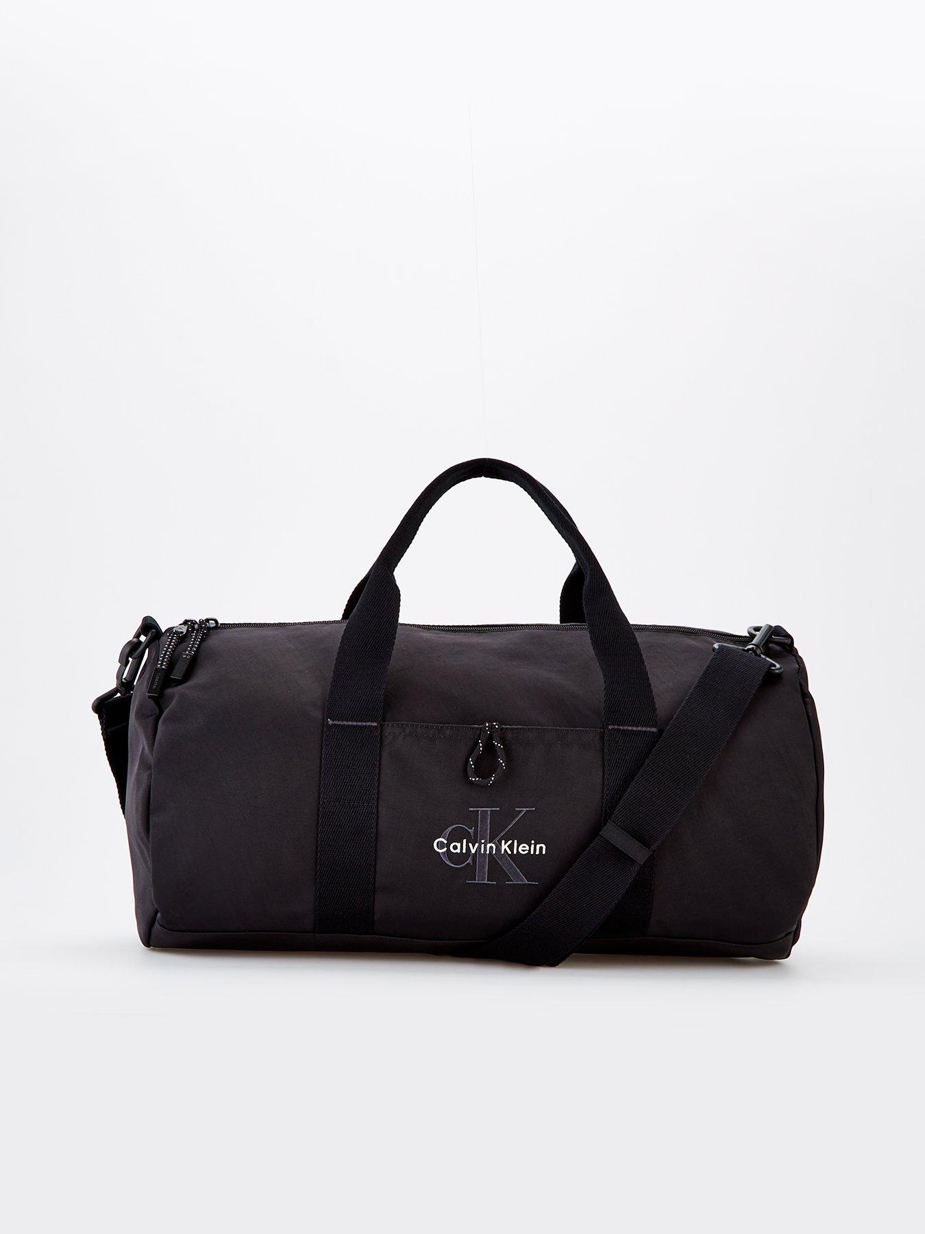 Calvin Klein Bold Weekender Holdall Bag - Black
