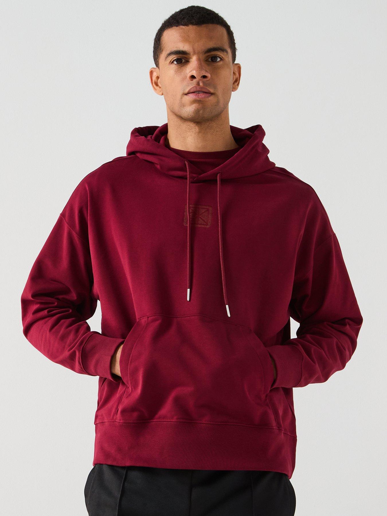 calvin-klein-ck-emblem-hoodie-dark-red