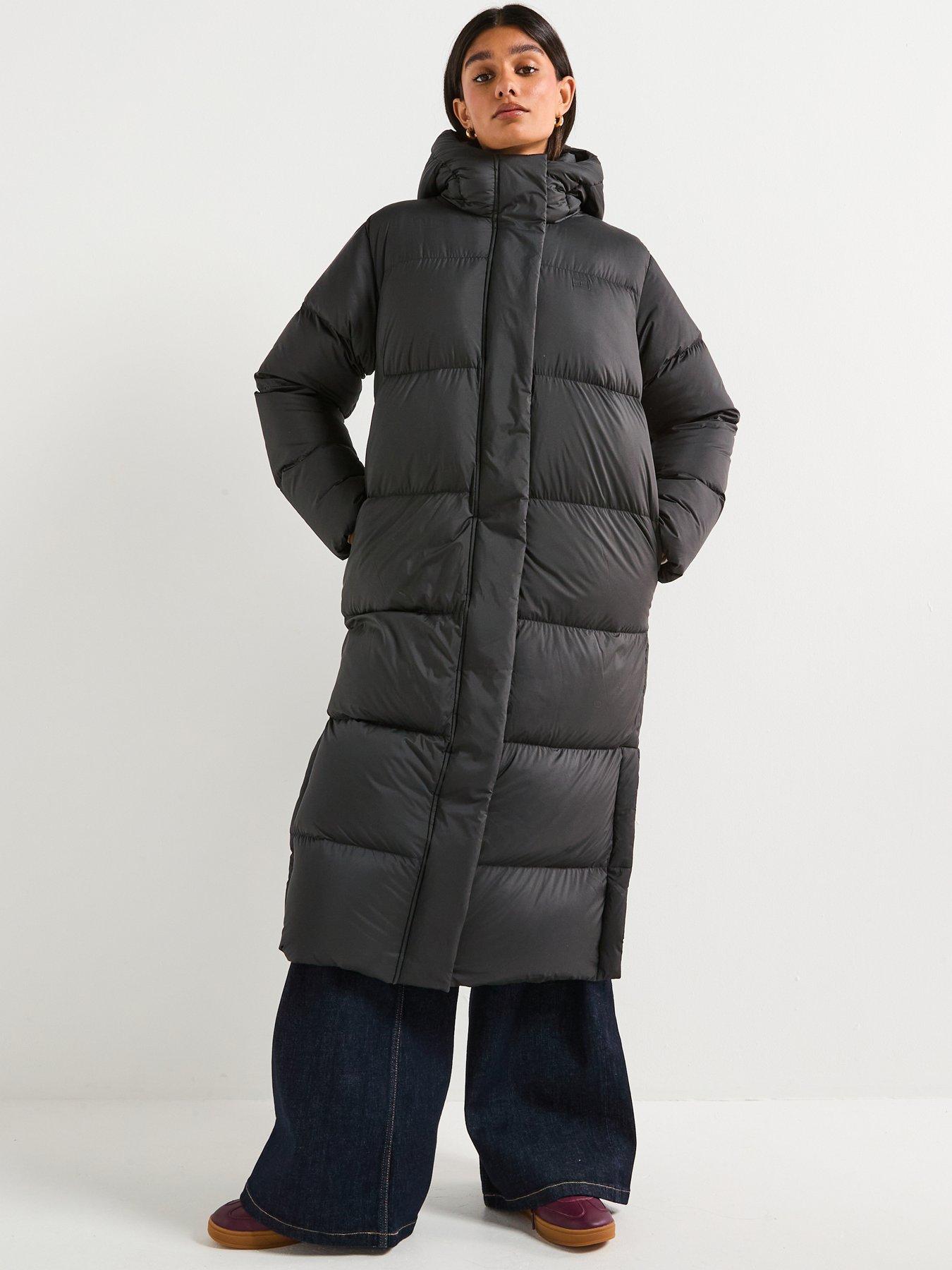 Tommy Hilfiger Modern Down Padded Maxi Coat - Black