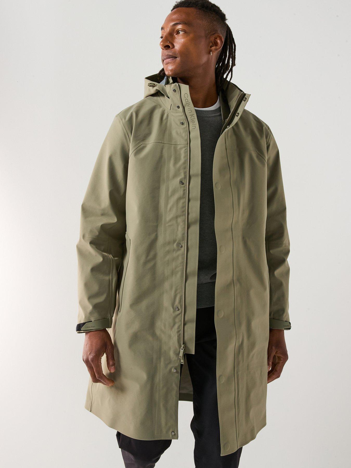 Calvin Klein 3 In 1 Tech Hooded City Coat - Light Khaki