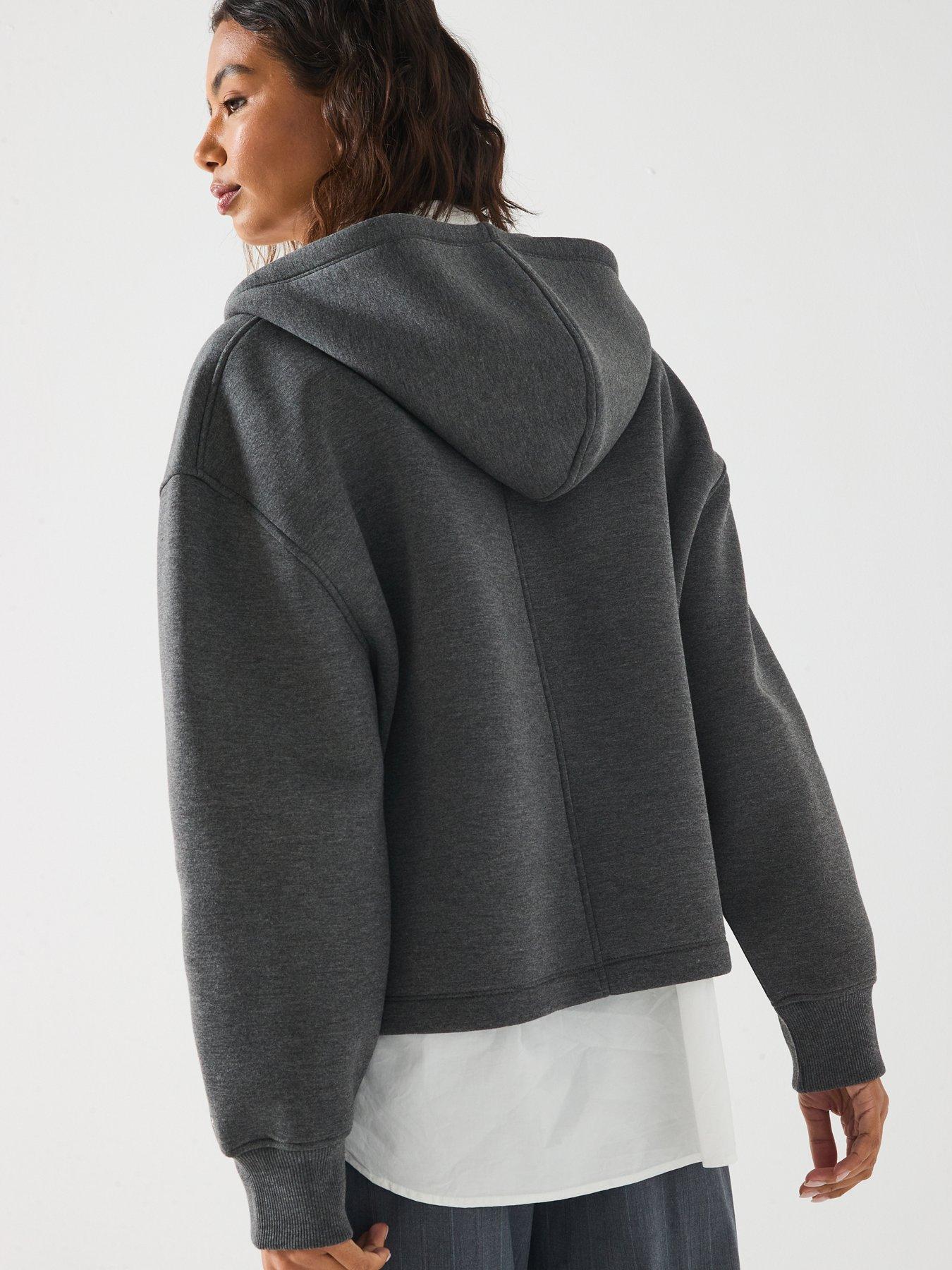 Image 2 of 6 of Tommy Hilfiger Interlock Zip Hoodie - Grey
