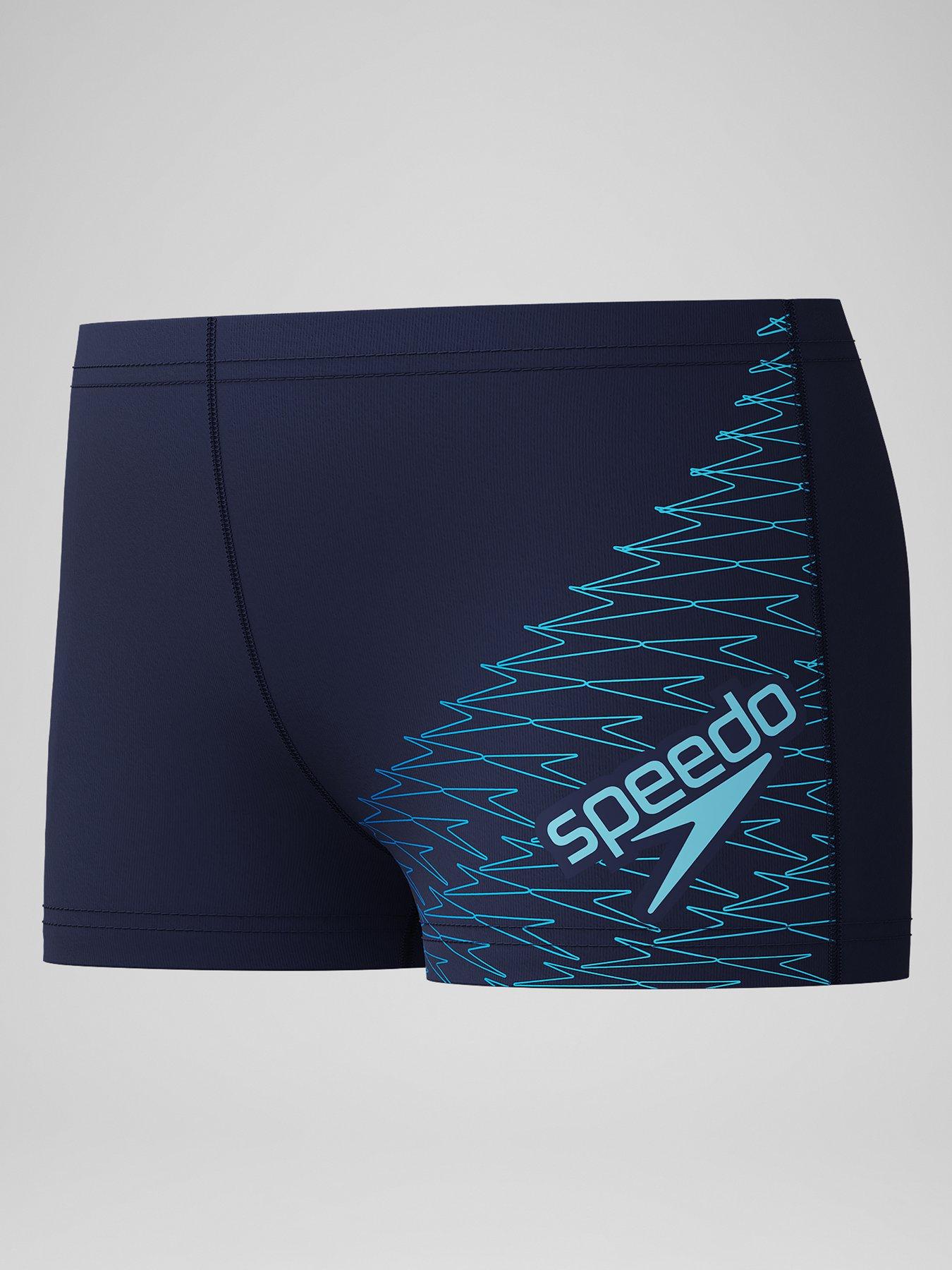 Image 2 of 4 of Speedo Boys Medley Logo Aquashorts - Blue