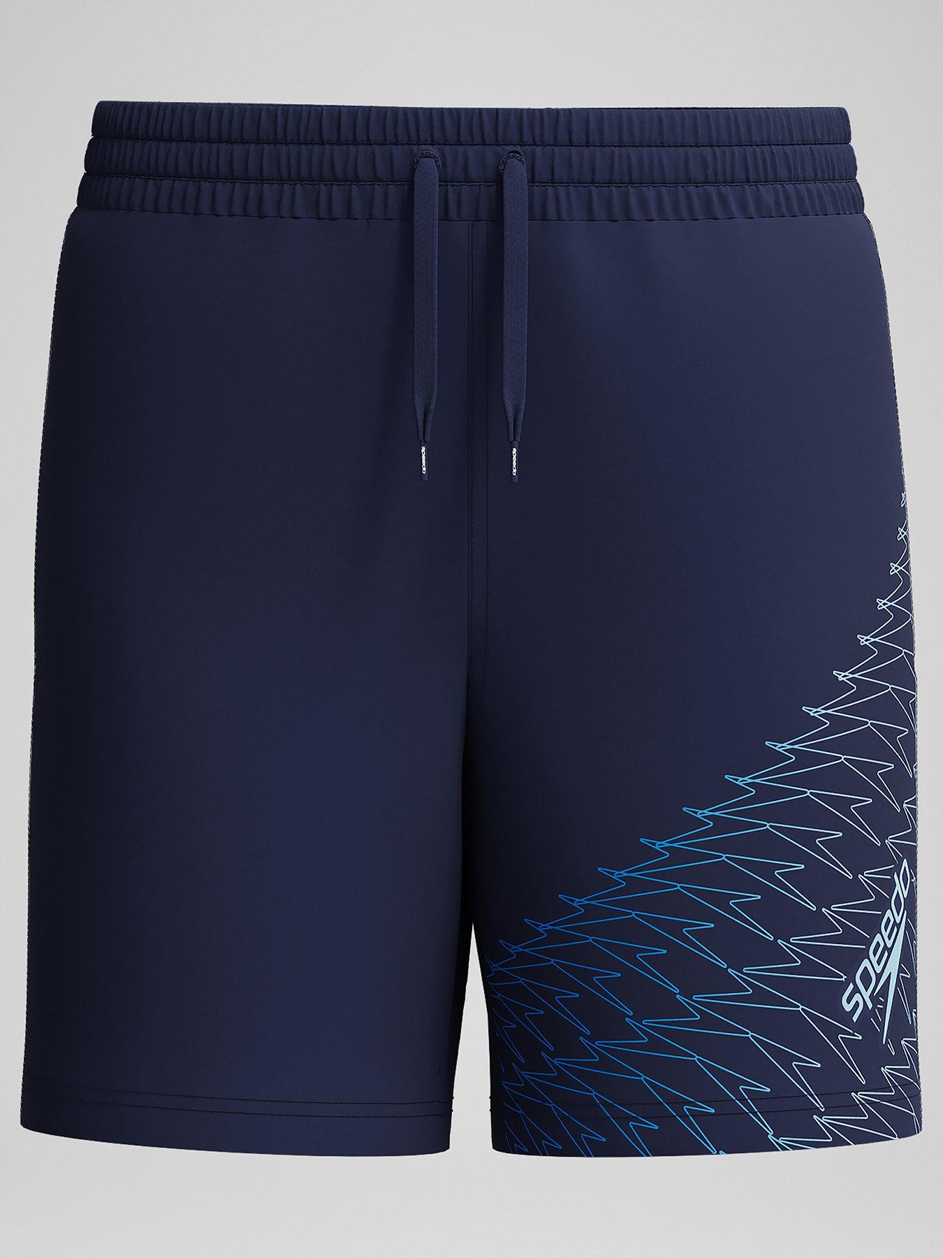 Speedo Boys Medley Logo 15 Inch Watershort - Blue