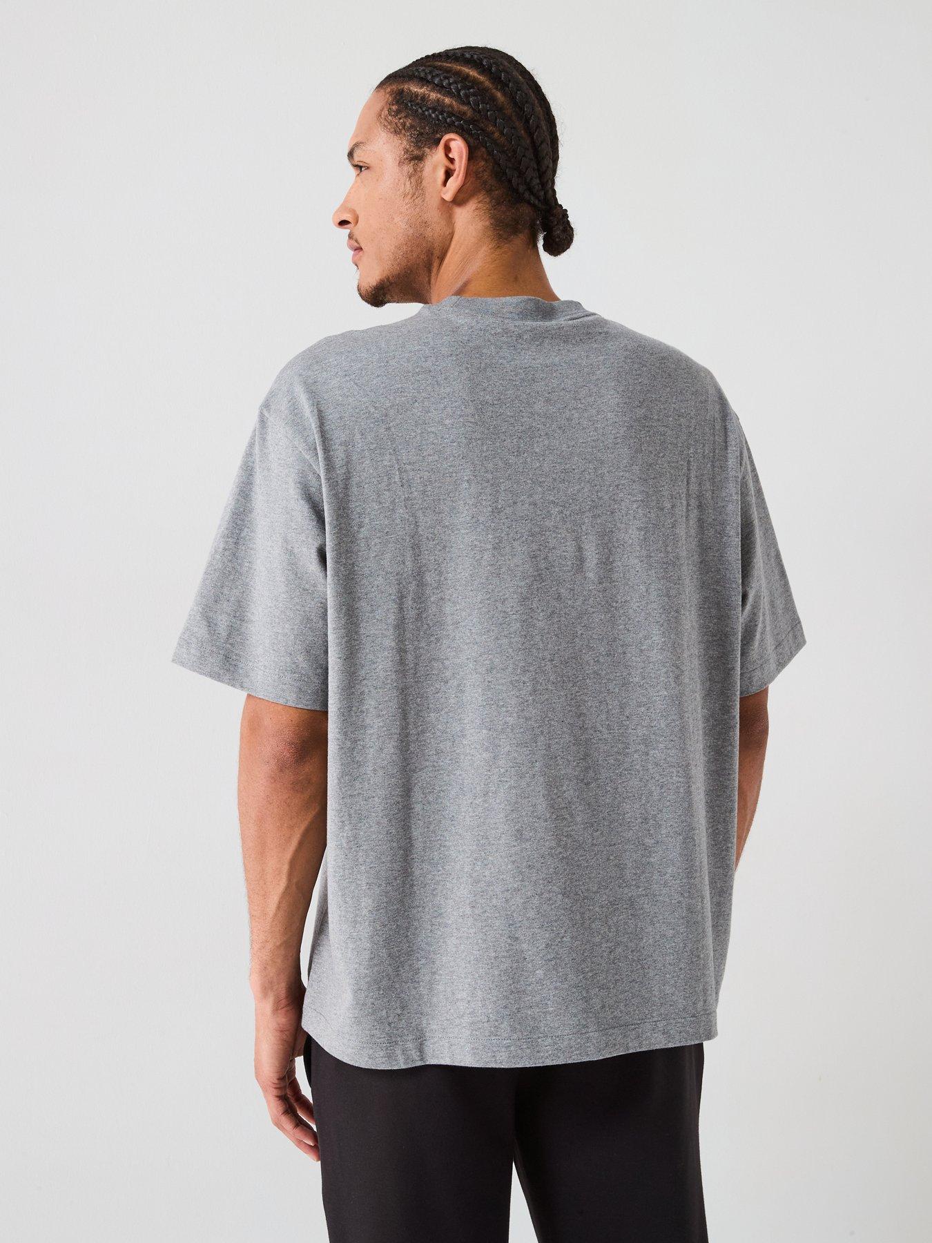 Image 2 of 4 of Calvin Klein Standard Logo T-Shirt - Grey