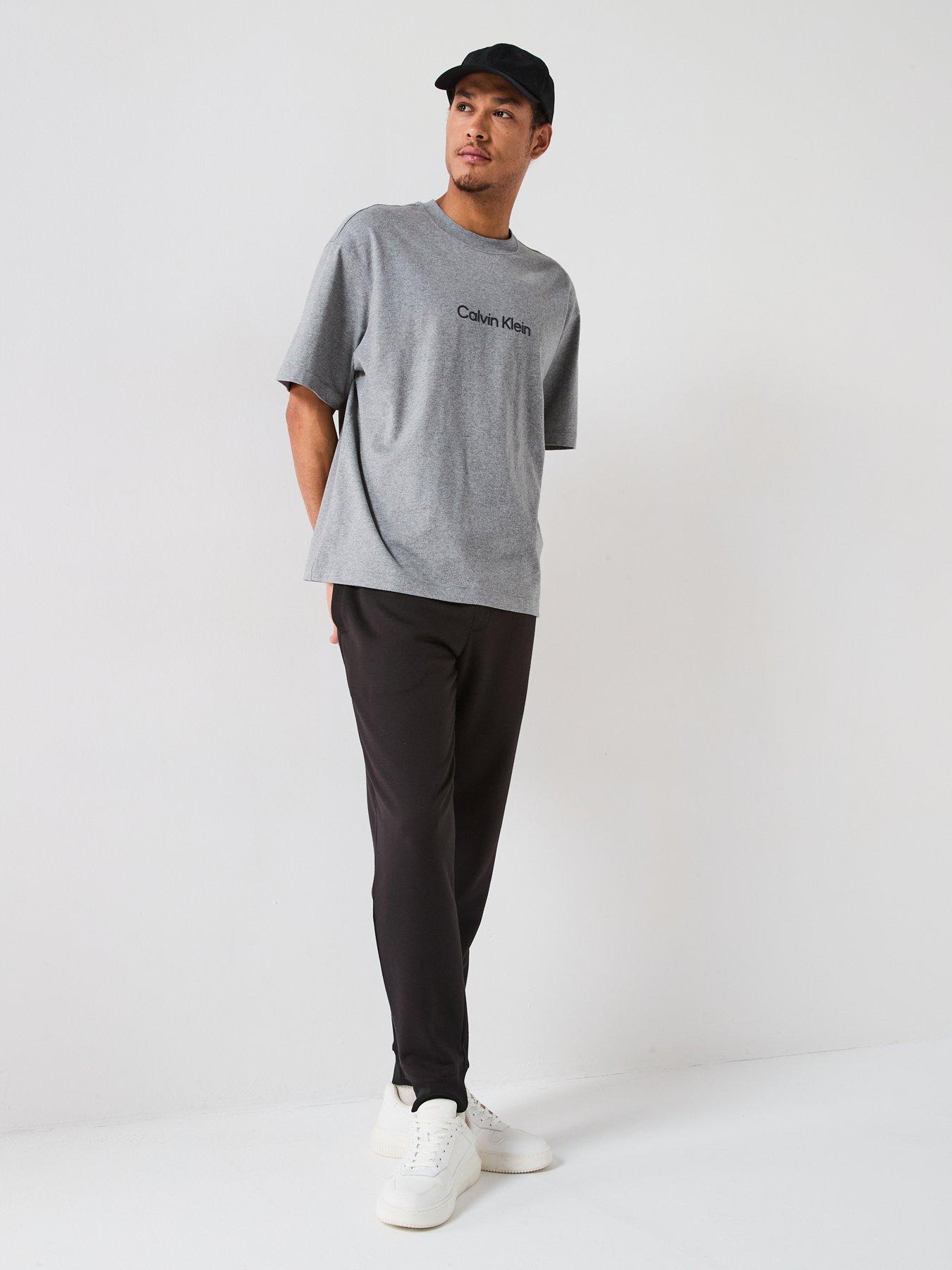 Image 3 of 4 of Calvin Klein Standard Logo T-Shirt - Grey