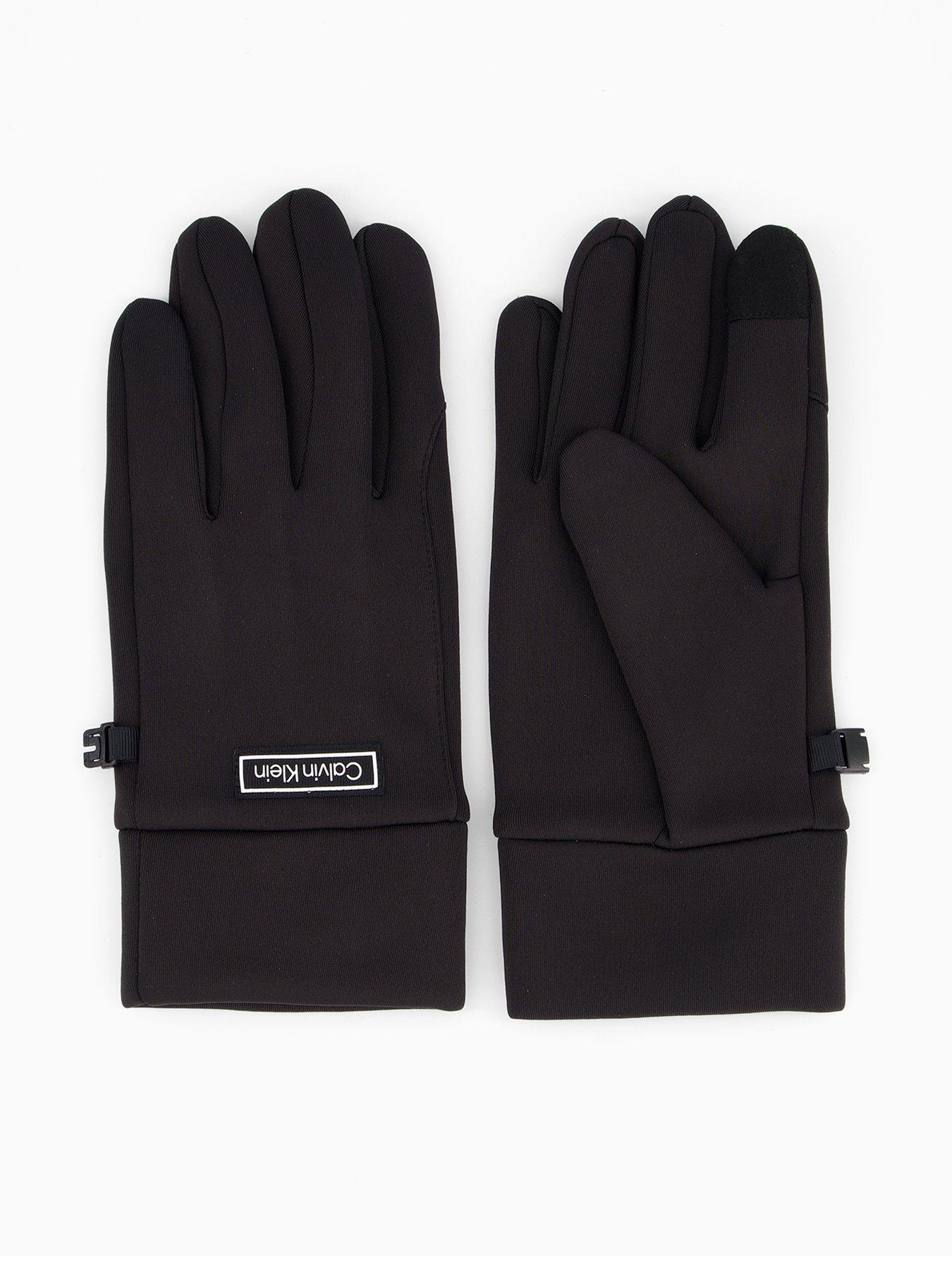 calvin-klein-tech-nylon-gloves-black