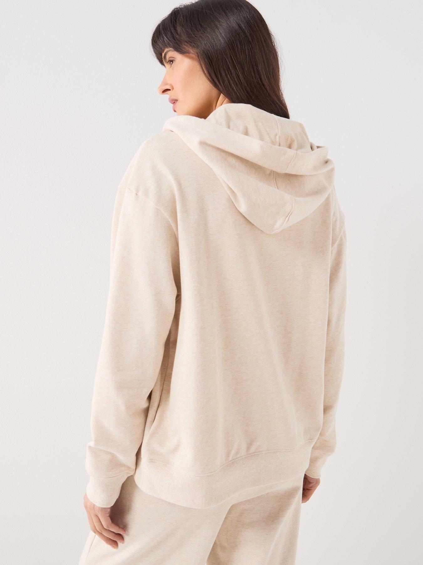 tommy-hilfiger-full-zip-hoodie-beigestillFront