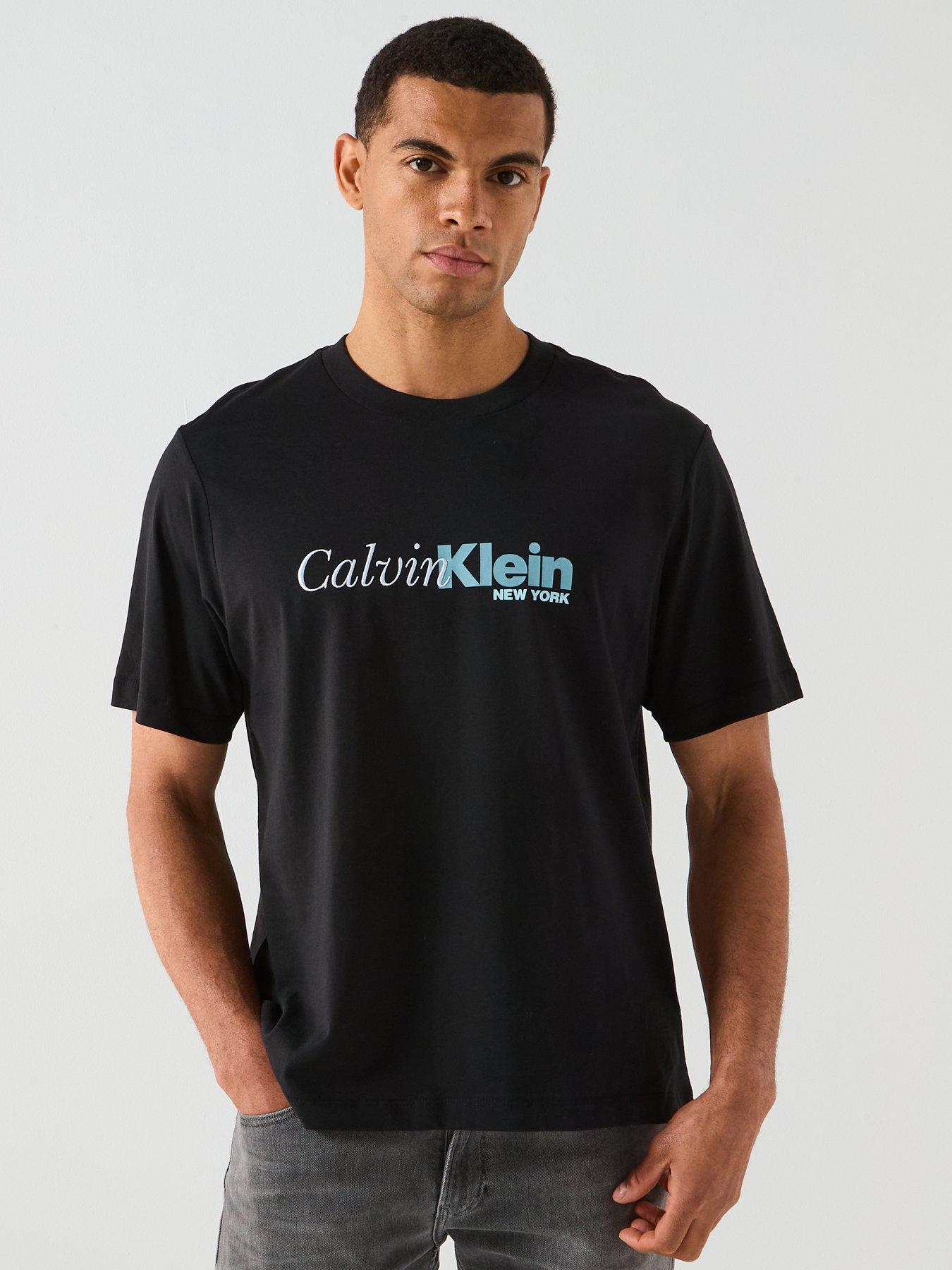 calvin-klein-cursive-graphic-logo-t-shirt-blackfront