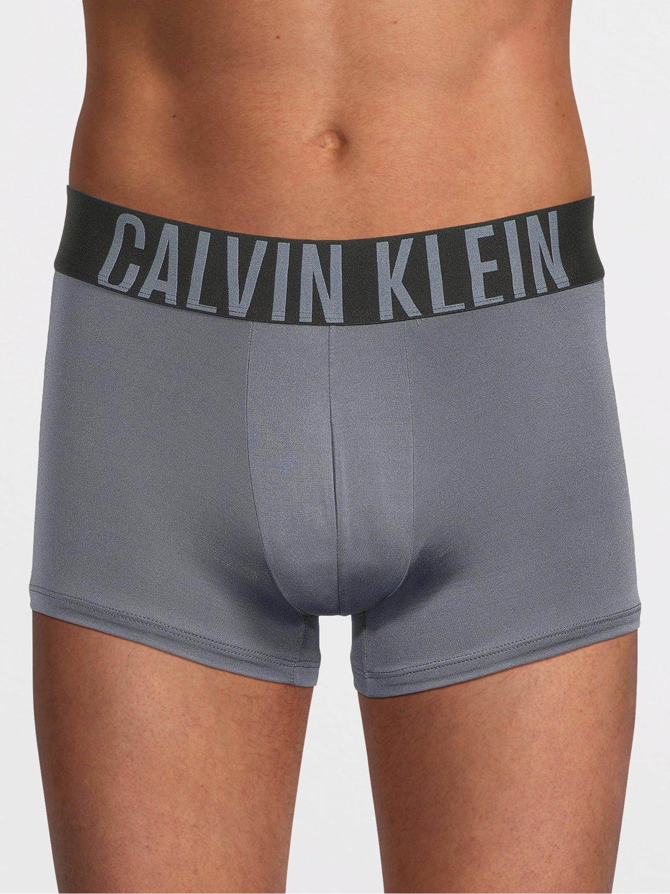 Image 2 of 3 of Calvin Klein Underwear 3 Pack Intense Power Microfibre Trunks - Assorted