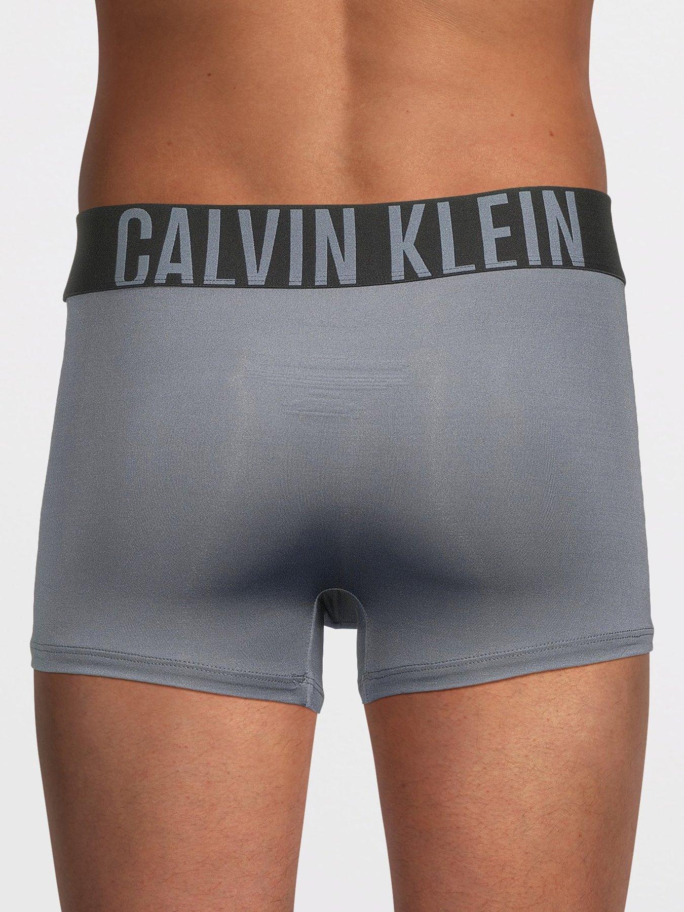 Image 3 of 3 of Calvin Klein Underwear 3 Pack Intense Power Microfibre Trunks - Assorted
