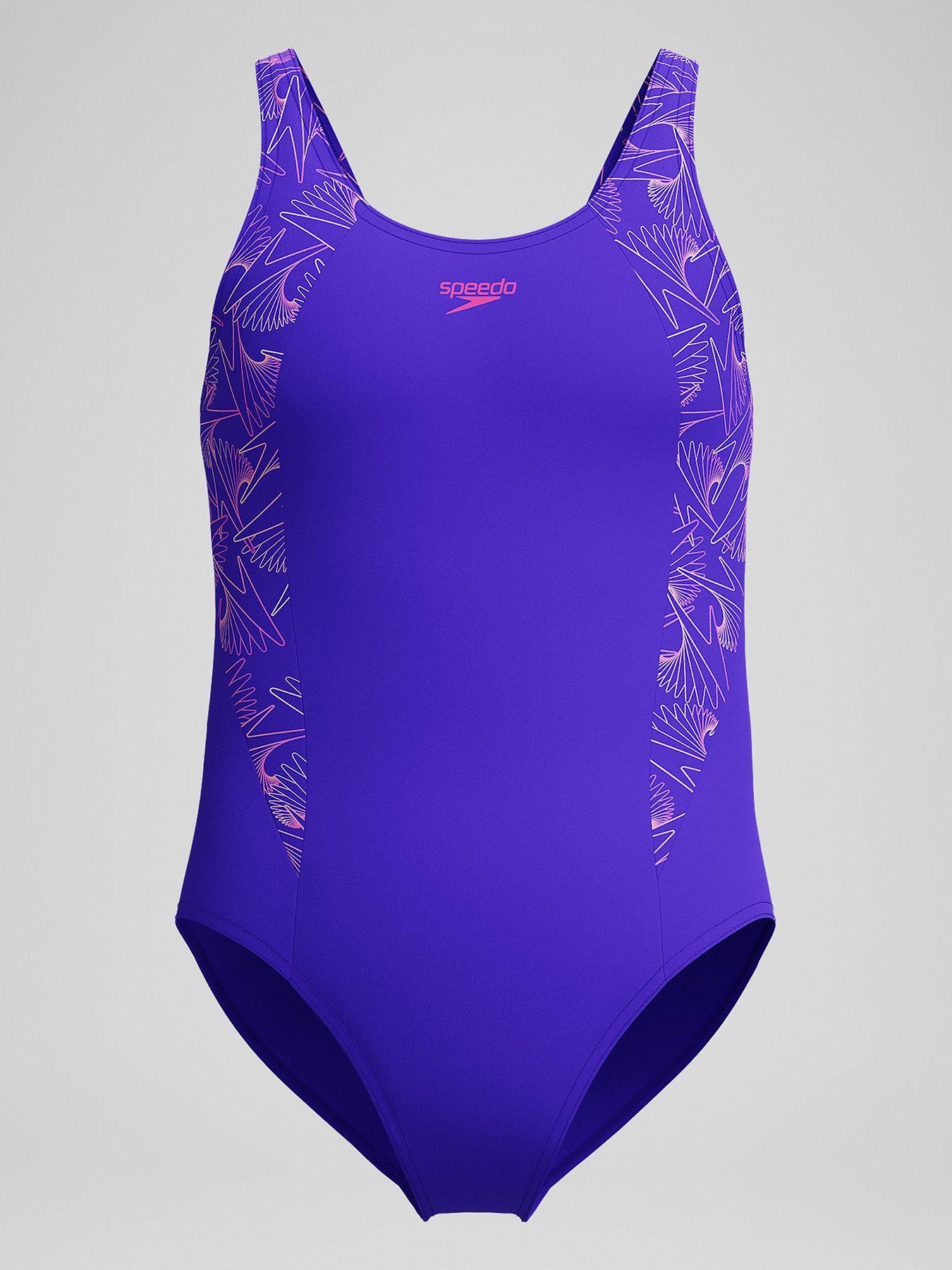 Speedo Girls Hyperboom Splice Muscleback - Navy