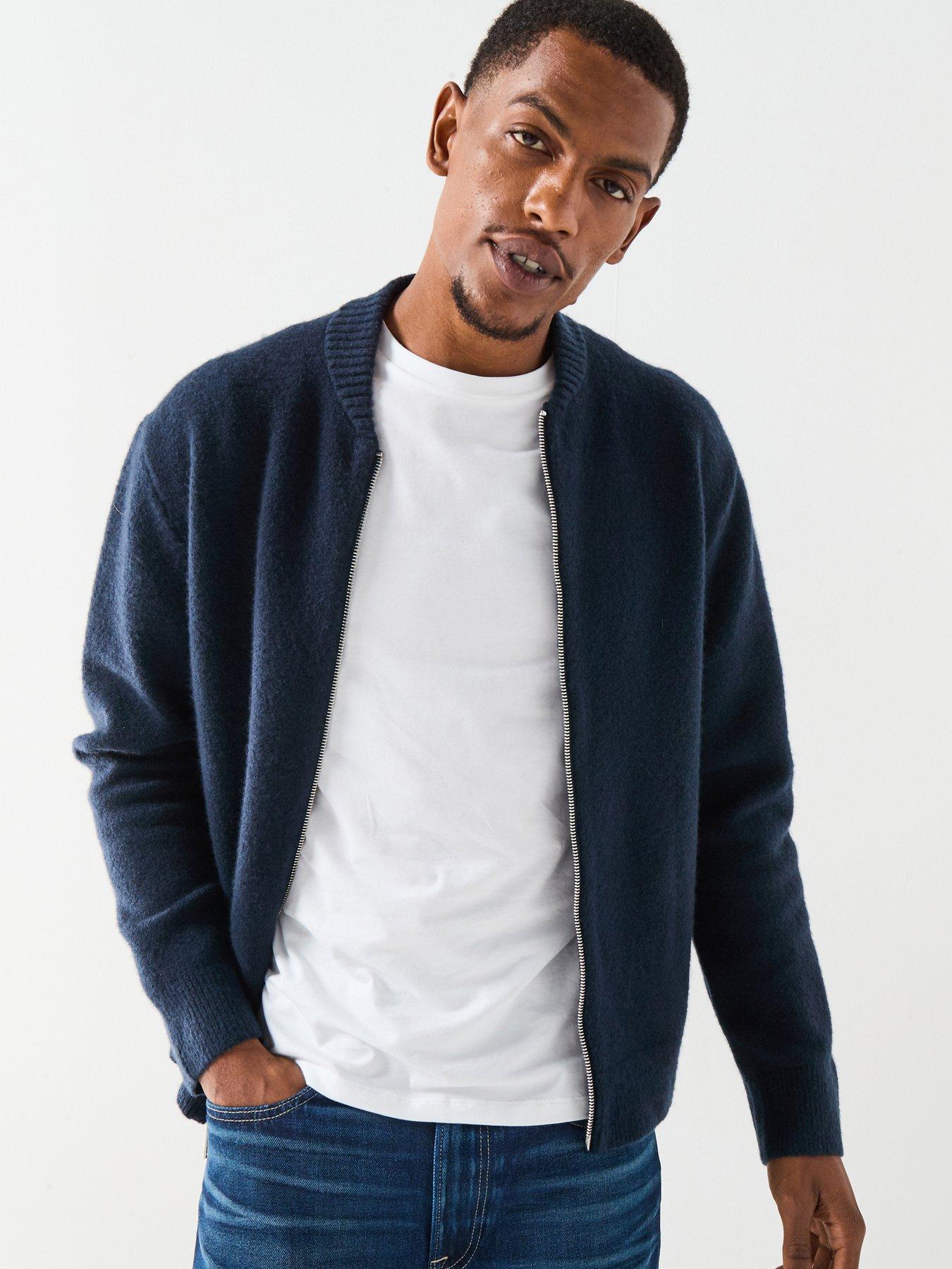 calvin-klein-cashmere-blend-zip-thru-knitted-cardigan-dark-blue