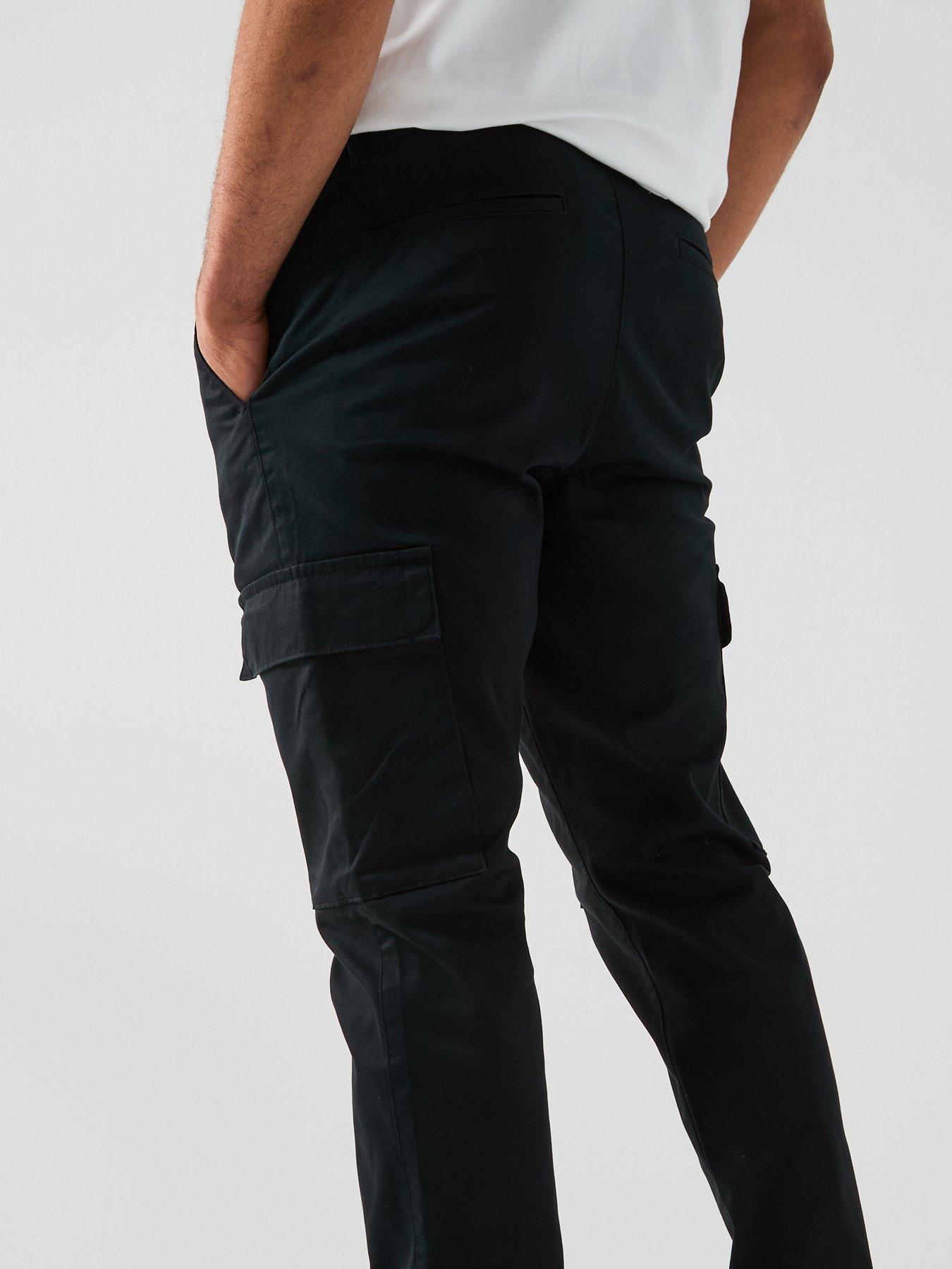 calvin-klein-slim-cotton-stretch-cargo-trousers-blackdetail