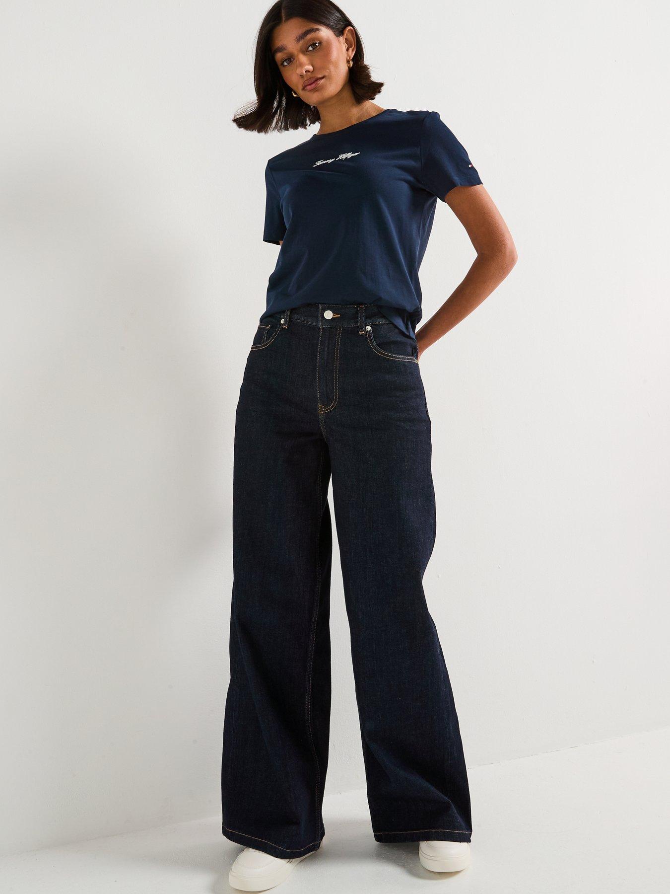 tommy-hilfiger-classic-script-short-sleeve-t-shirt-blueback