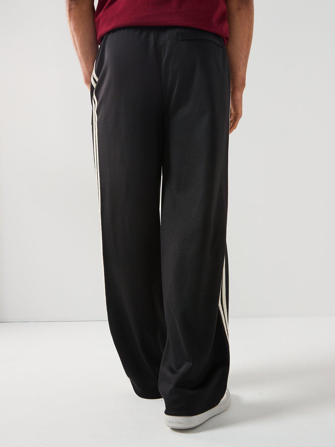 calvin-klein-heavyweight-side-stripe-joggers-blackstillFront