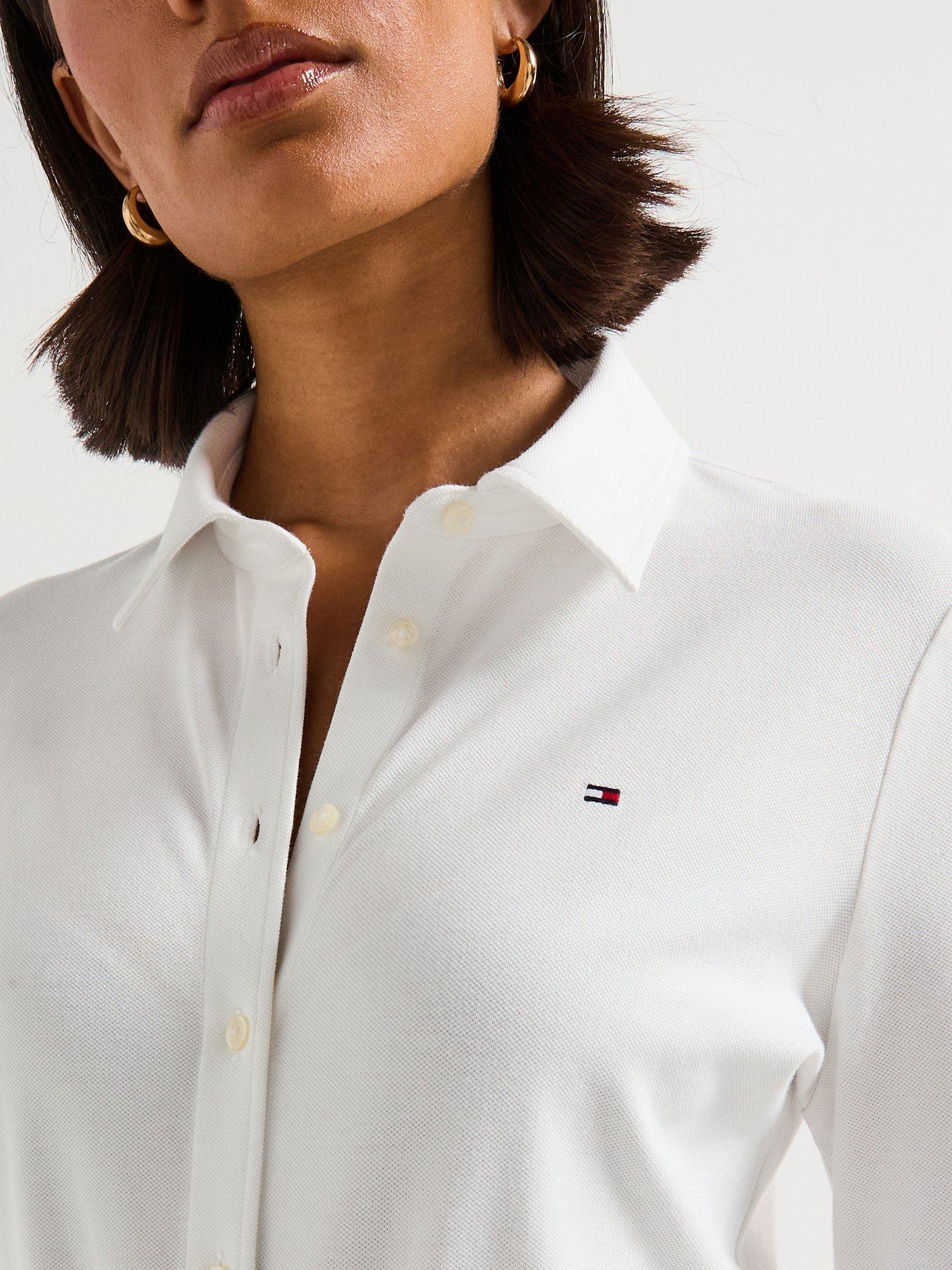 tommy-hilfiger-1985-fitted-button-down-shirt-ecru-beigeoutfit