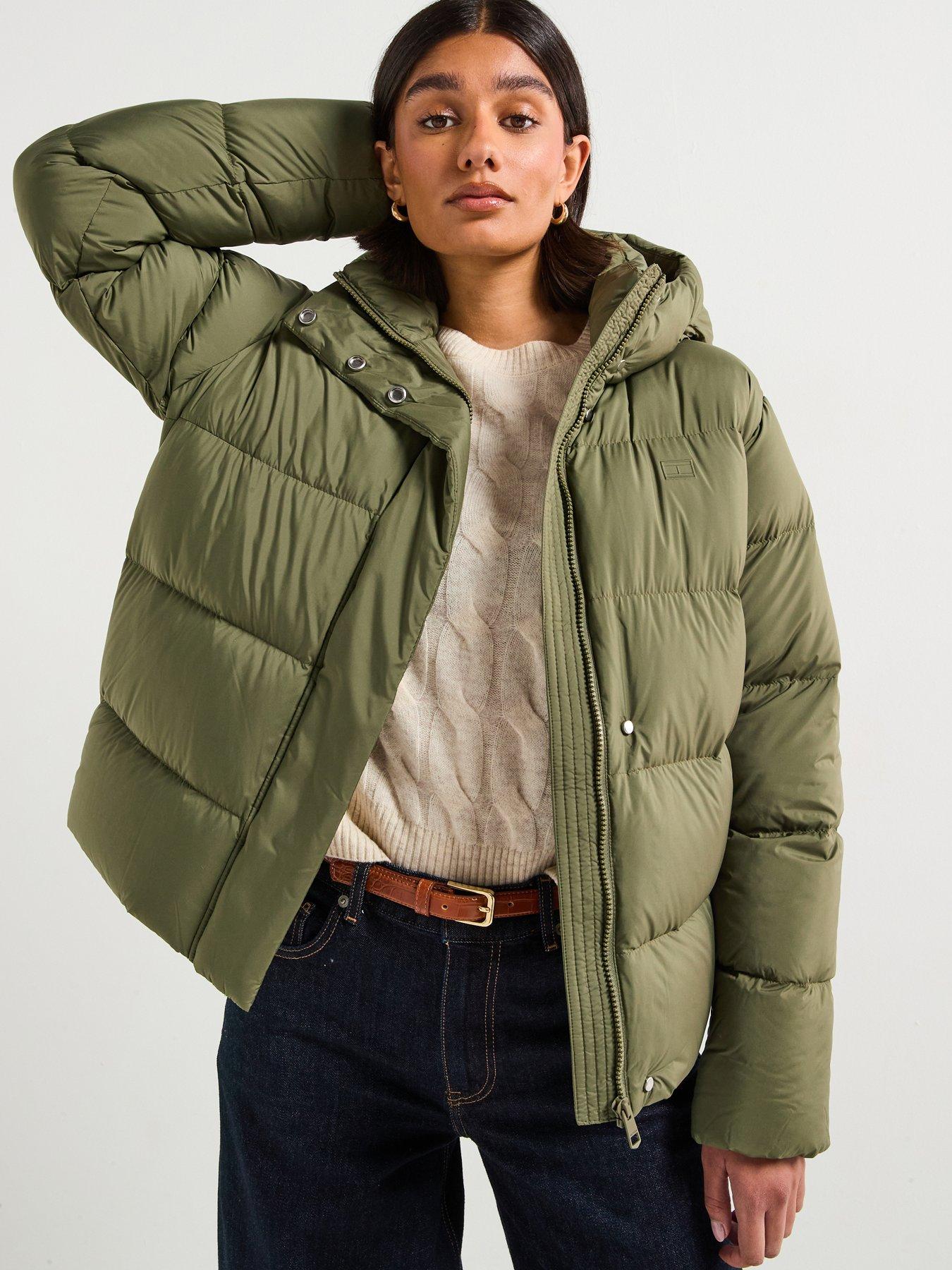 Tommy Hilfiger Modern Down Padded Coat - Green