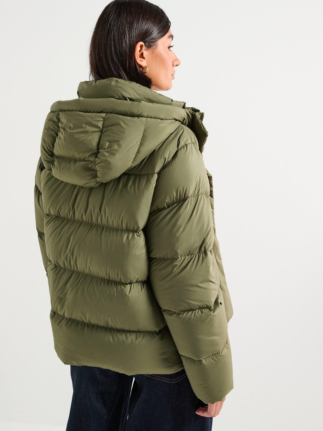 tommy-hilfiger-modern-down-padded-coat-greenstillFront