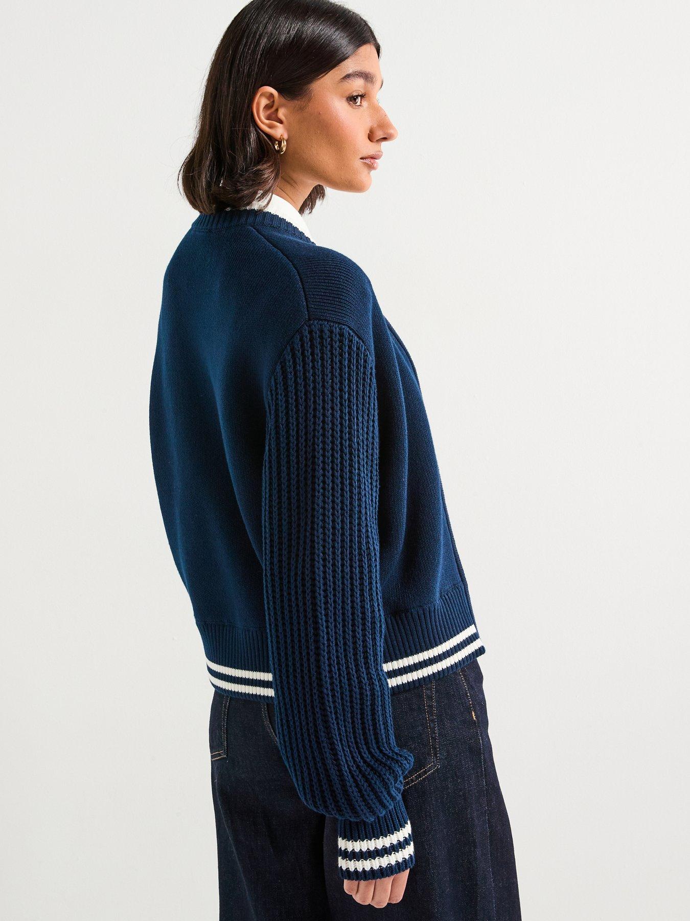 Image 2 of 6 of Tommy Hilfiger Bomber Jacket - Blue