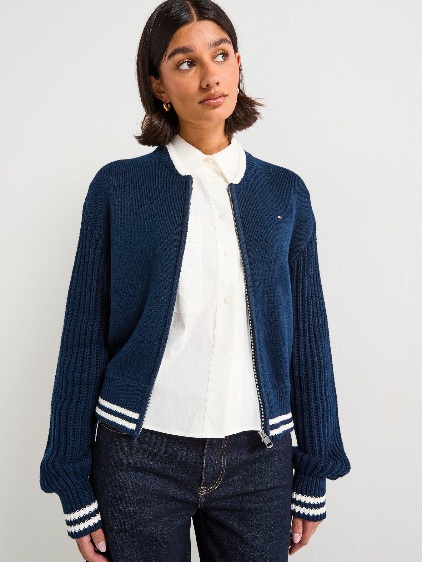 Image 5 of 6 of Tommy Hilfiger Bomber Jacket - Blue