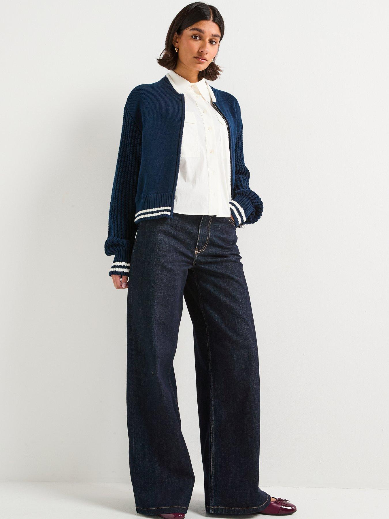 Image 6 of 6 of Tommy Hilfiger Bomber Jacket - Blue