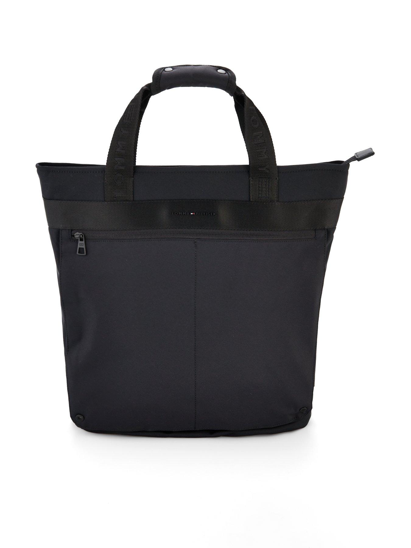 Tommy Hilfiger Th Commuter Tote Bag - Black
